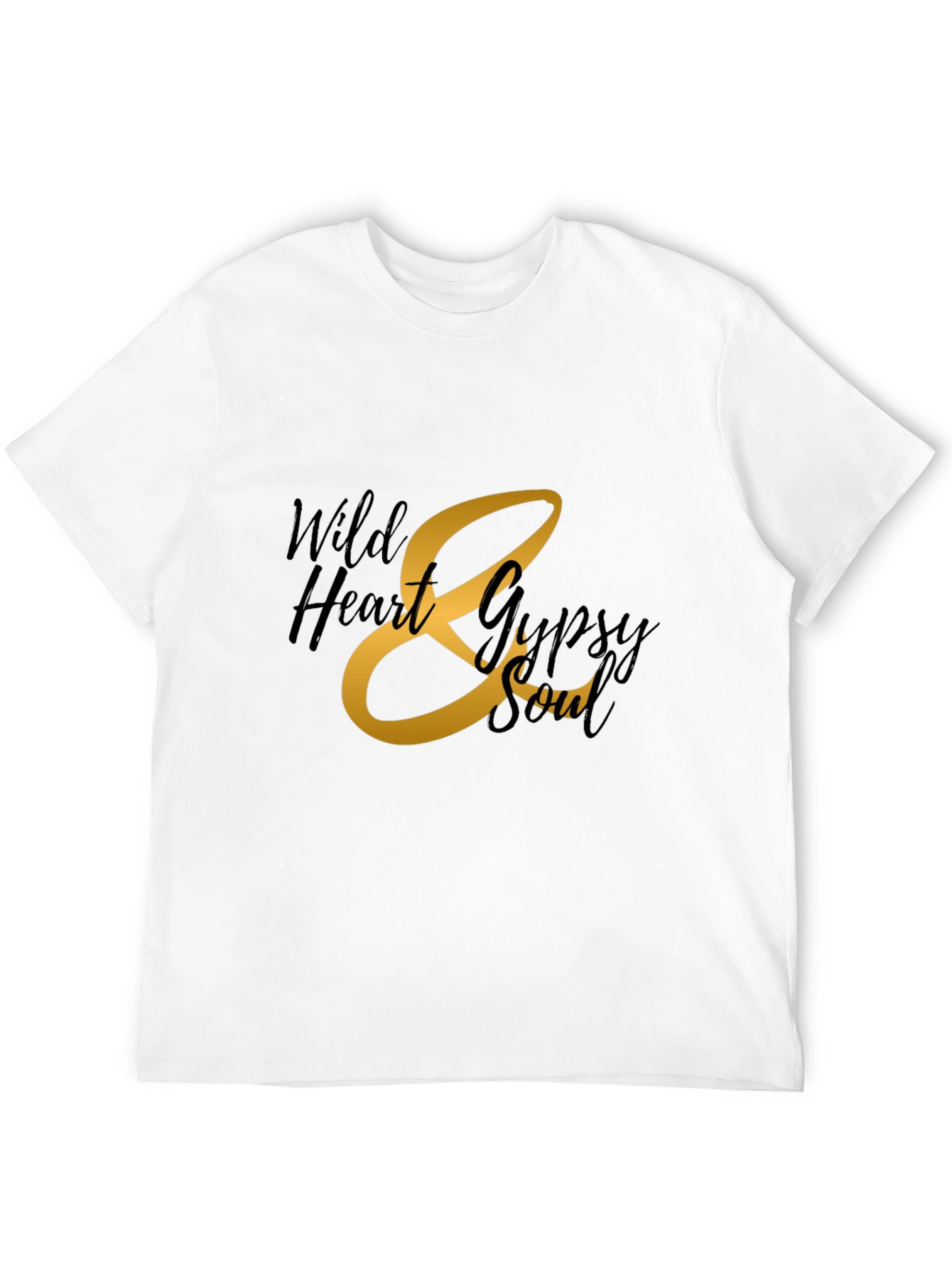Black Wild Heart Gypsy Soul Graphic Tee view 12