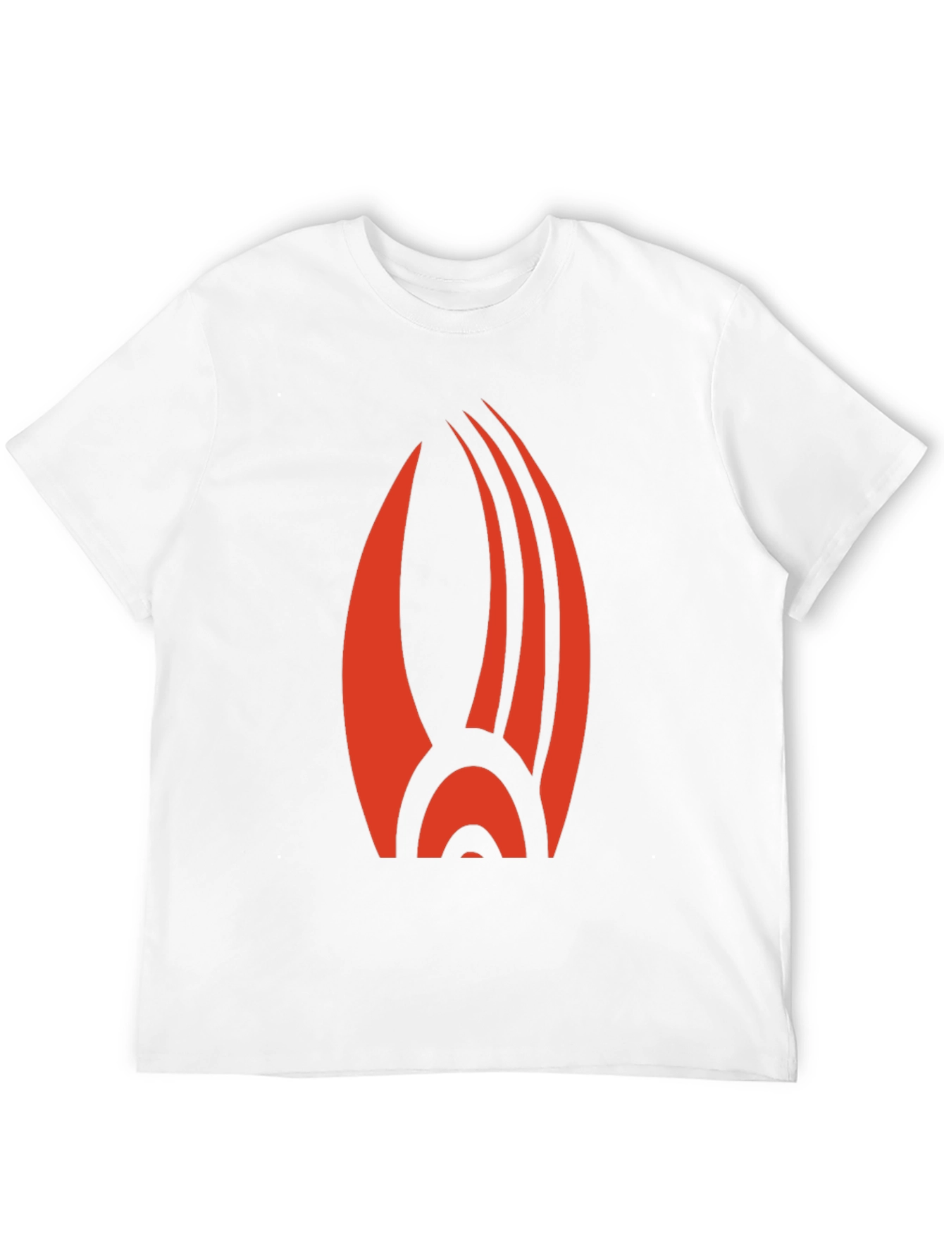 Black Bold Red Emblem Black T-Shirt: Striking Graphic Tee view 12