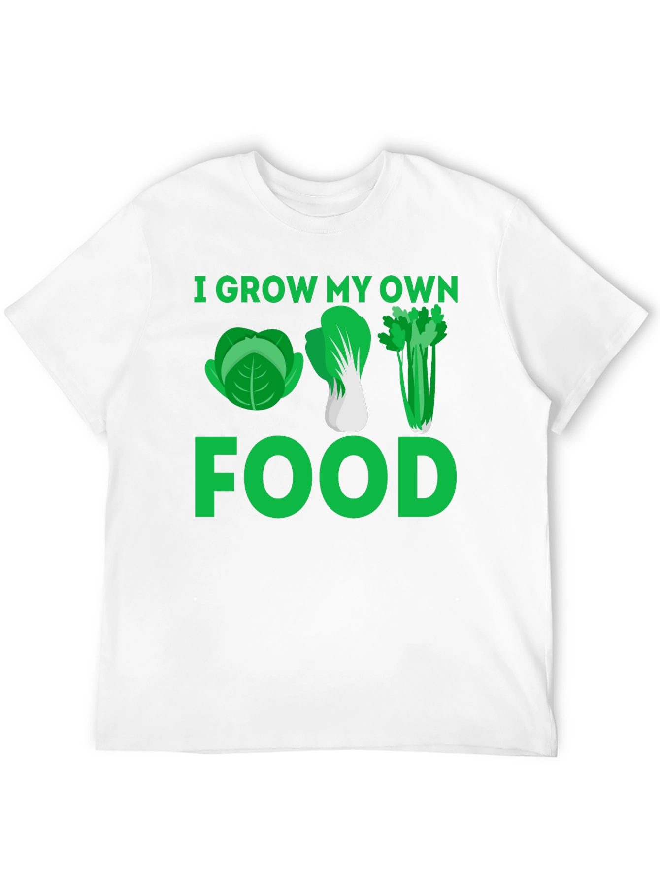 Black I Grow My Own Food T-Shirt - Gardening Tee view 12