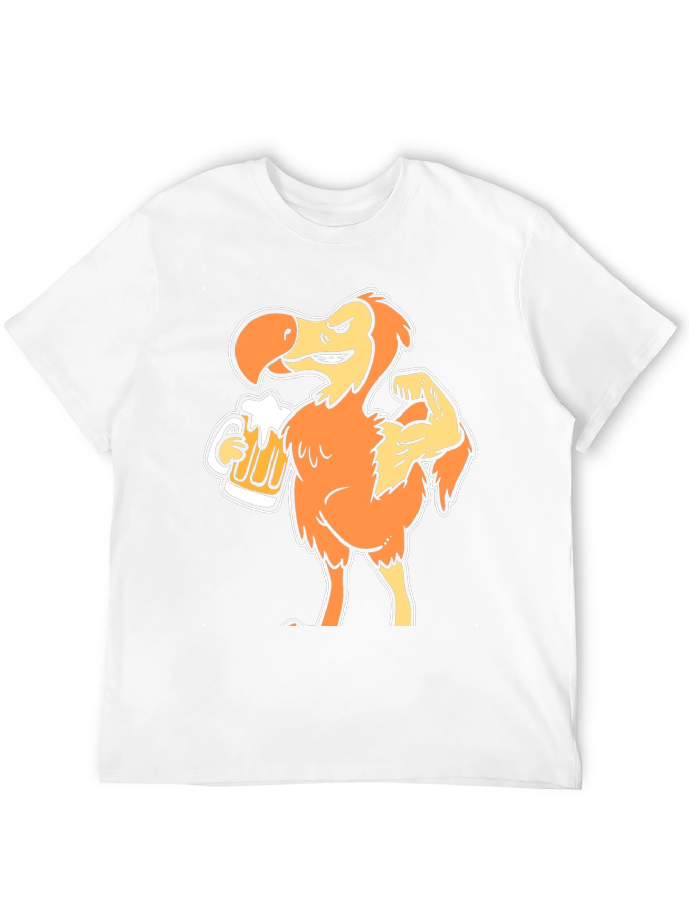 Black Dodo Bird Beer T-Shirt - Funny Gym Workout Tee view 12