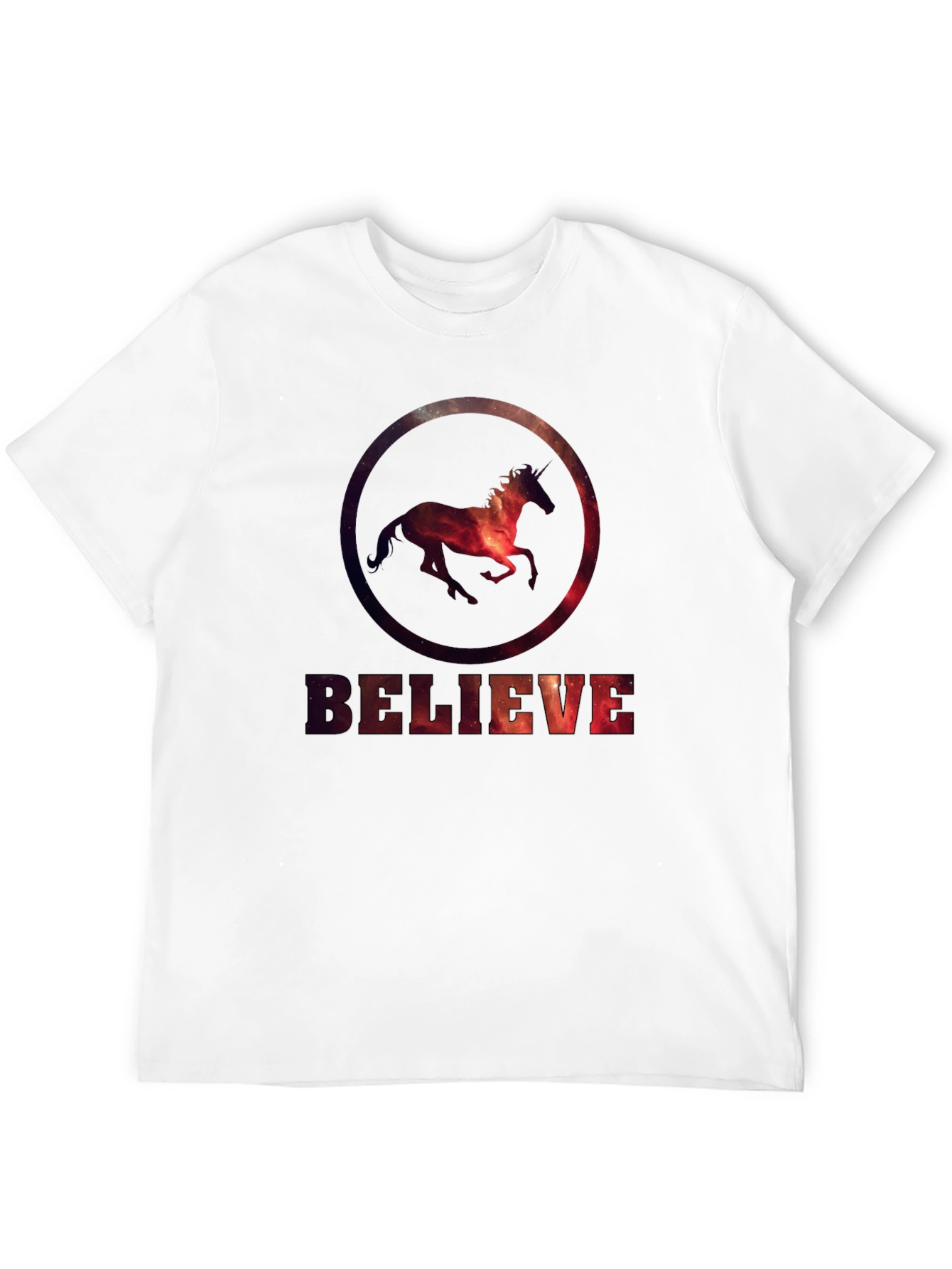 Black Believe Unicorn Graphic Tee - Black view 12
