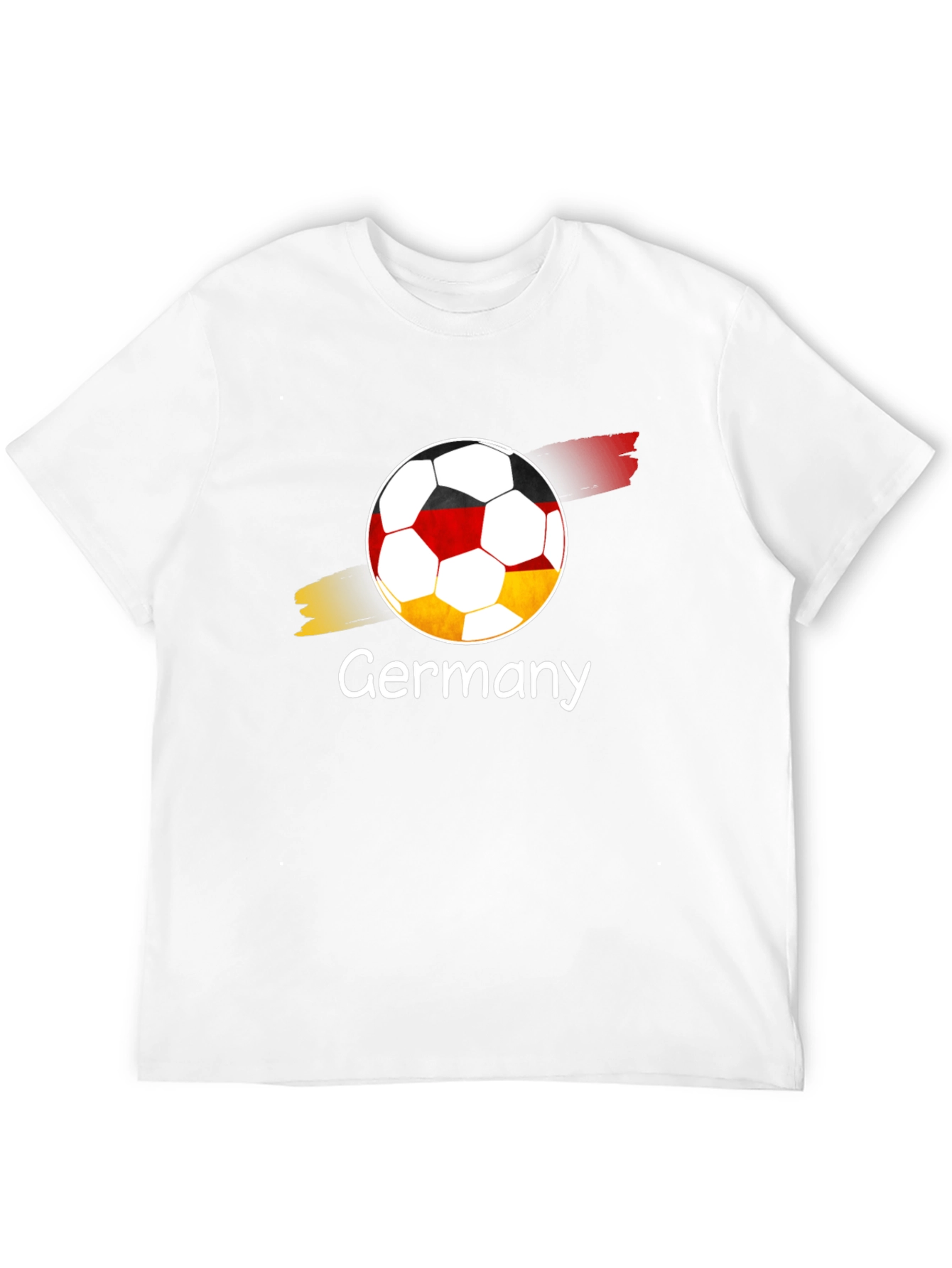Black Germany Soccer T-Shirt - Black Graphic Tee view 12