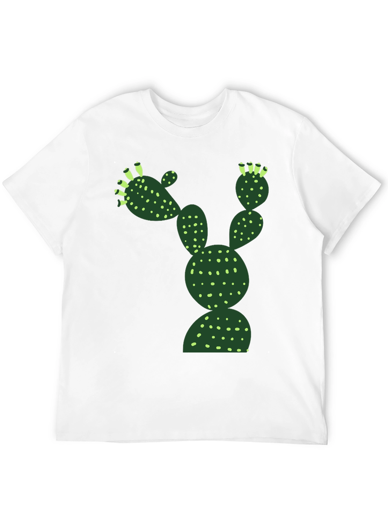 Black Cactus Graphic Tee - Desert Humor T-Shirt view 12