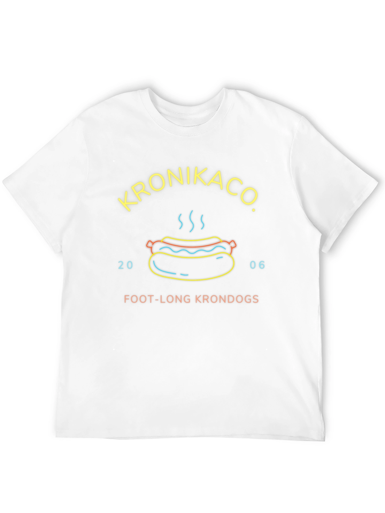 Black Kronikaco Foot-Long Krondogs Graphic Tee view 12