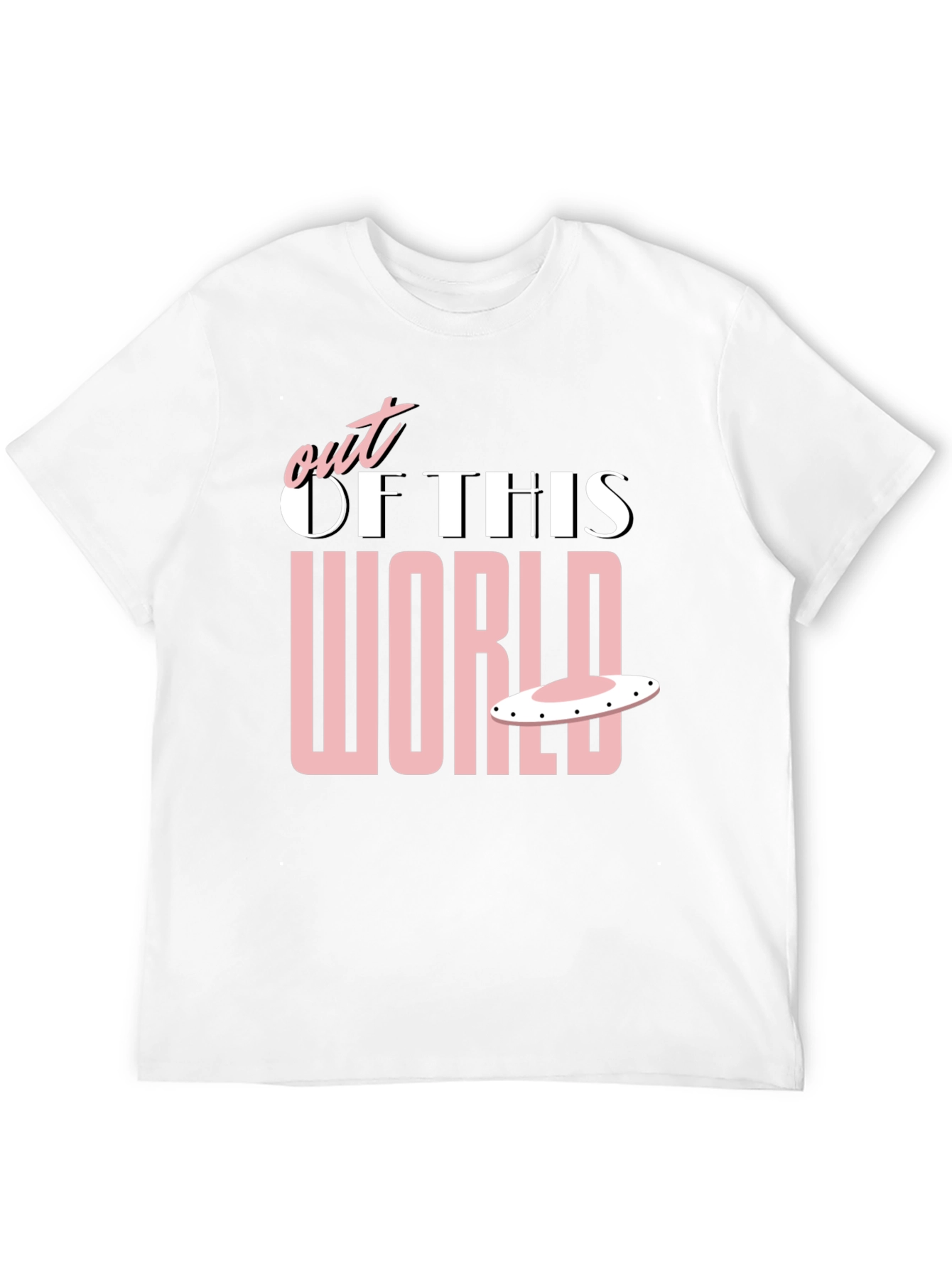 Black Out of This World Black Graphic T-Shirt view 12