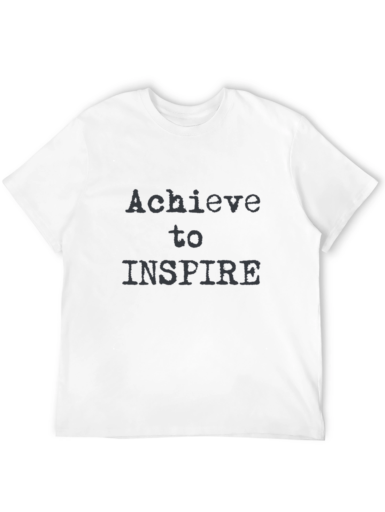 Black Achieve to Inspire Graphic Tee - Black view 12