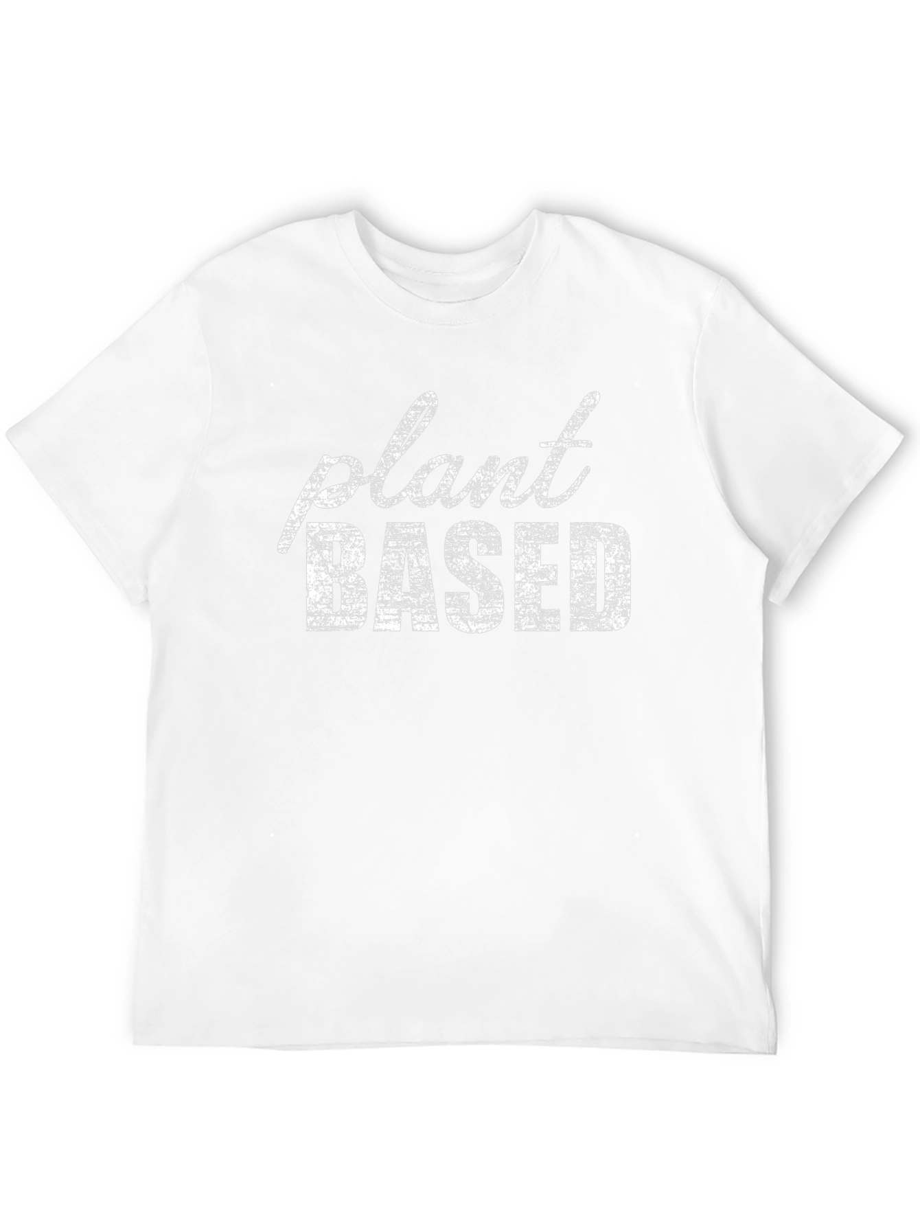 Black Plant Based T-Shirt - Vegan Lifestyle Tee view 12