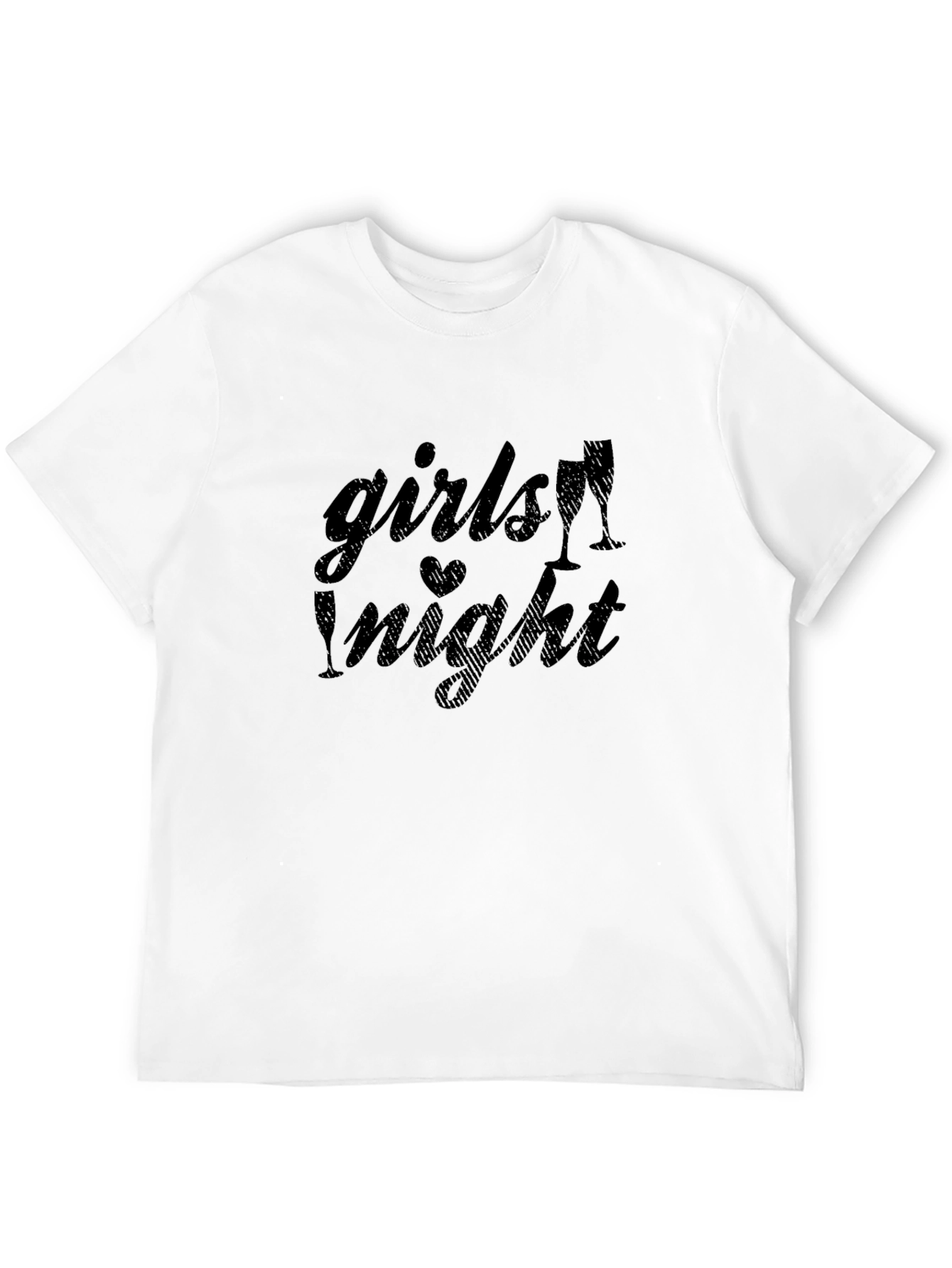 Black Girls Night Out T-Shirt - Fun Party Top view 12