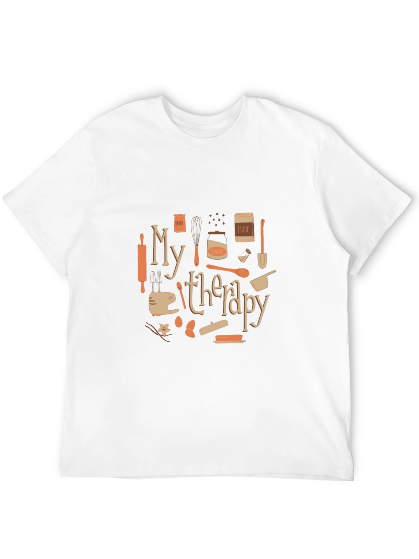 Black Baking Therapy T-Shirt - Baker's Delight view 12