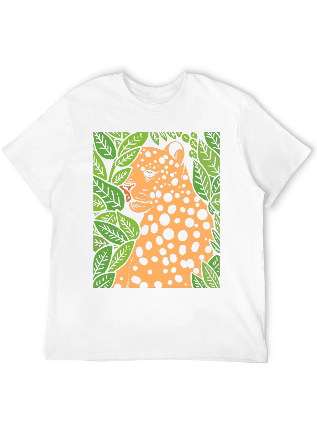 Black Leopard Print T-Shirt - Urban Style view 12