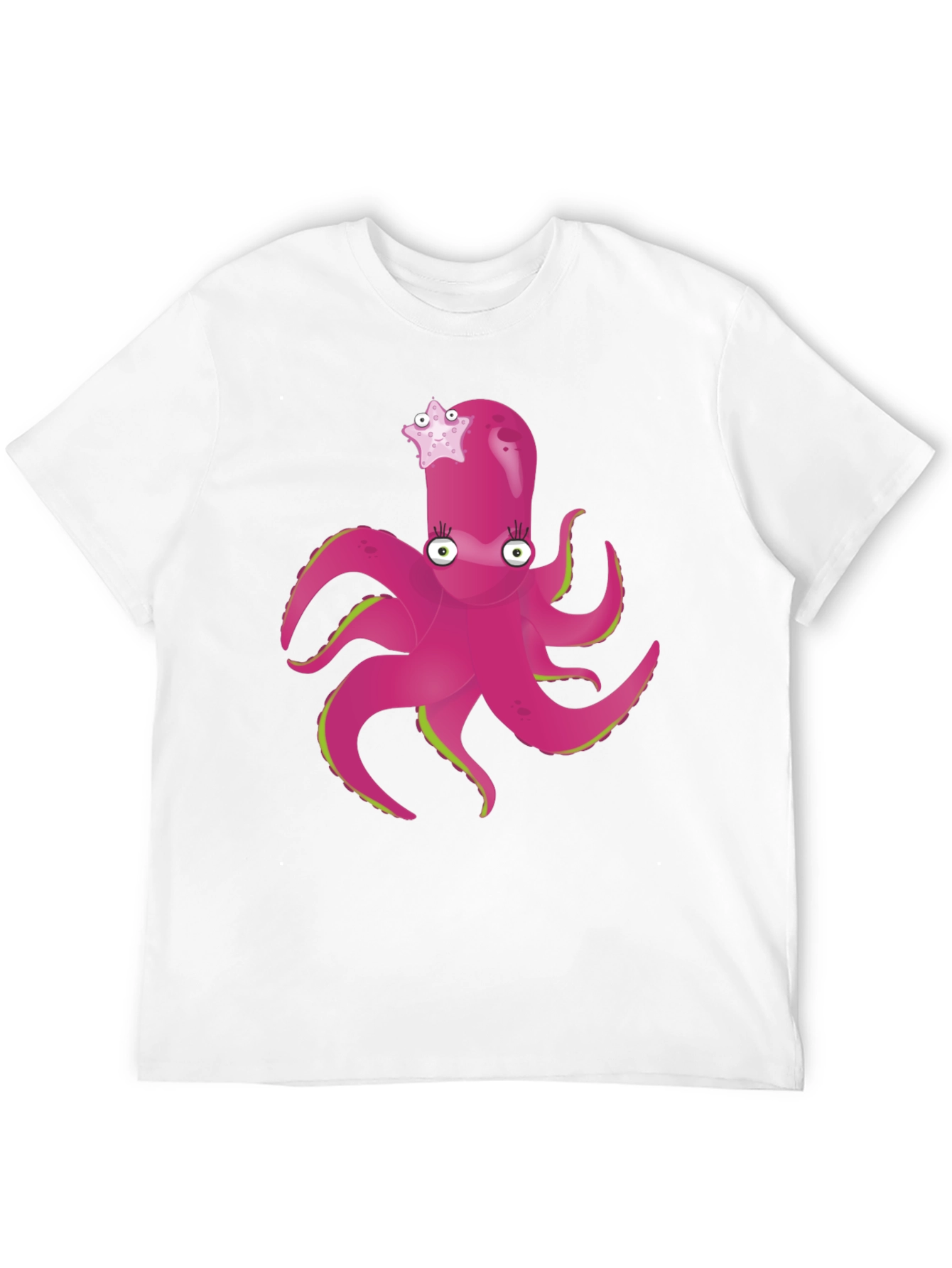 Black Cute Octopus T-Shirt - Funny Sea Creature Tee view 12