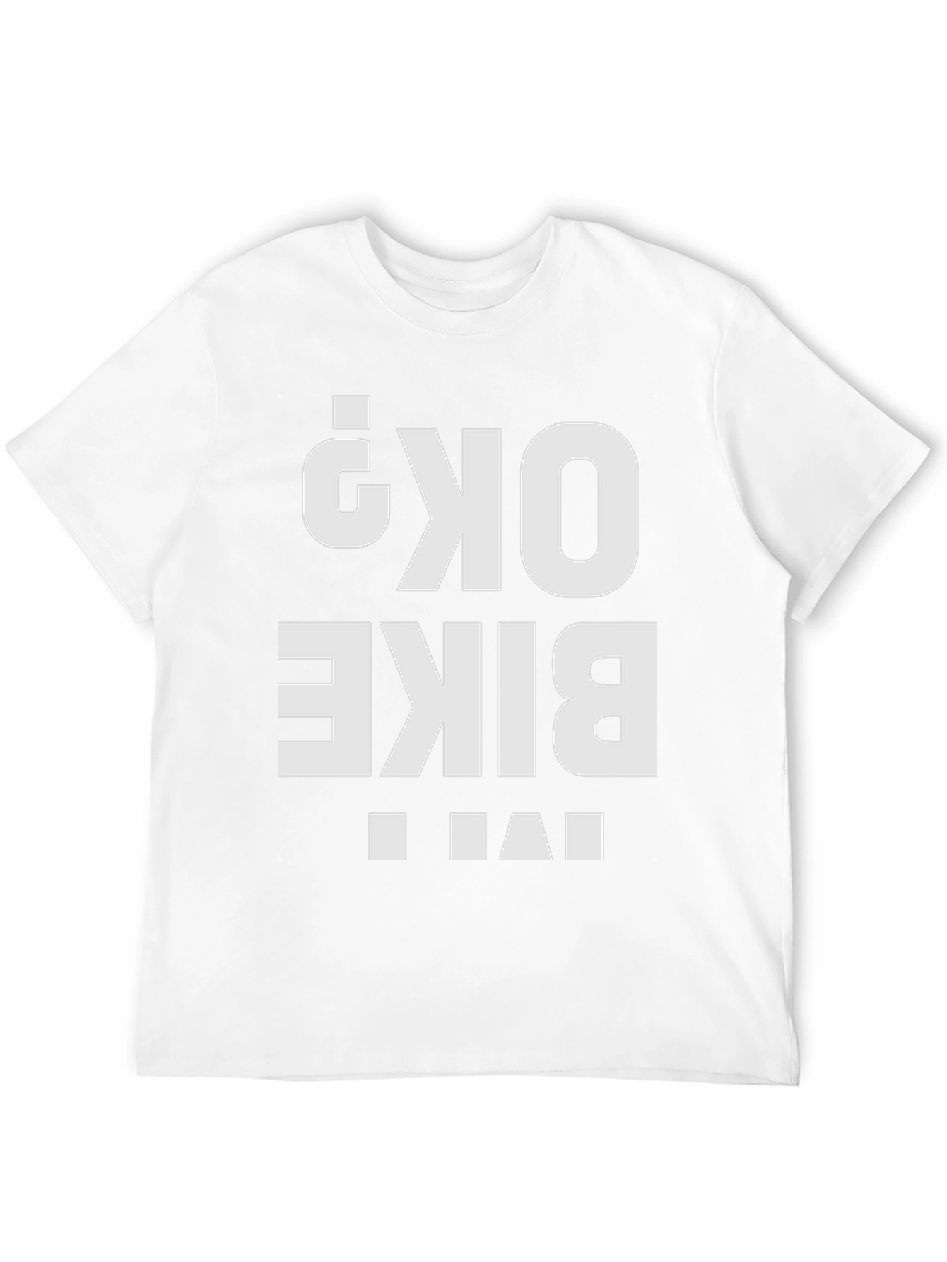 Black Bike OK? Graphic Tee - Black Cotton T-Shirt view 12