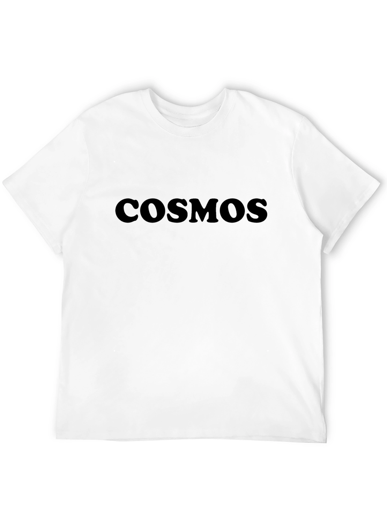 Black Cosmos Black Graphic Tee - Stylish Unisex T-Shirt view 12