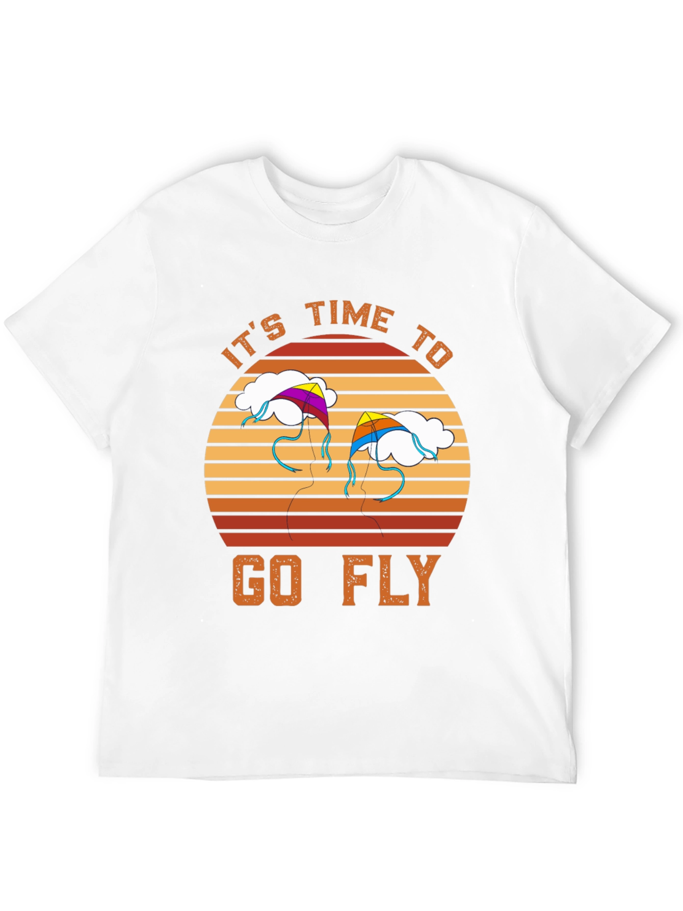 Black It's Time to Go Fly T-Shirt view 12