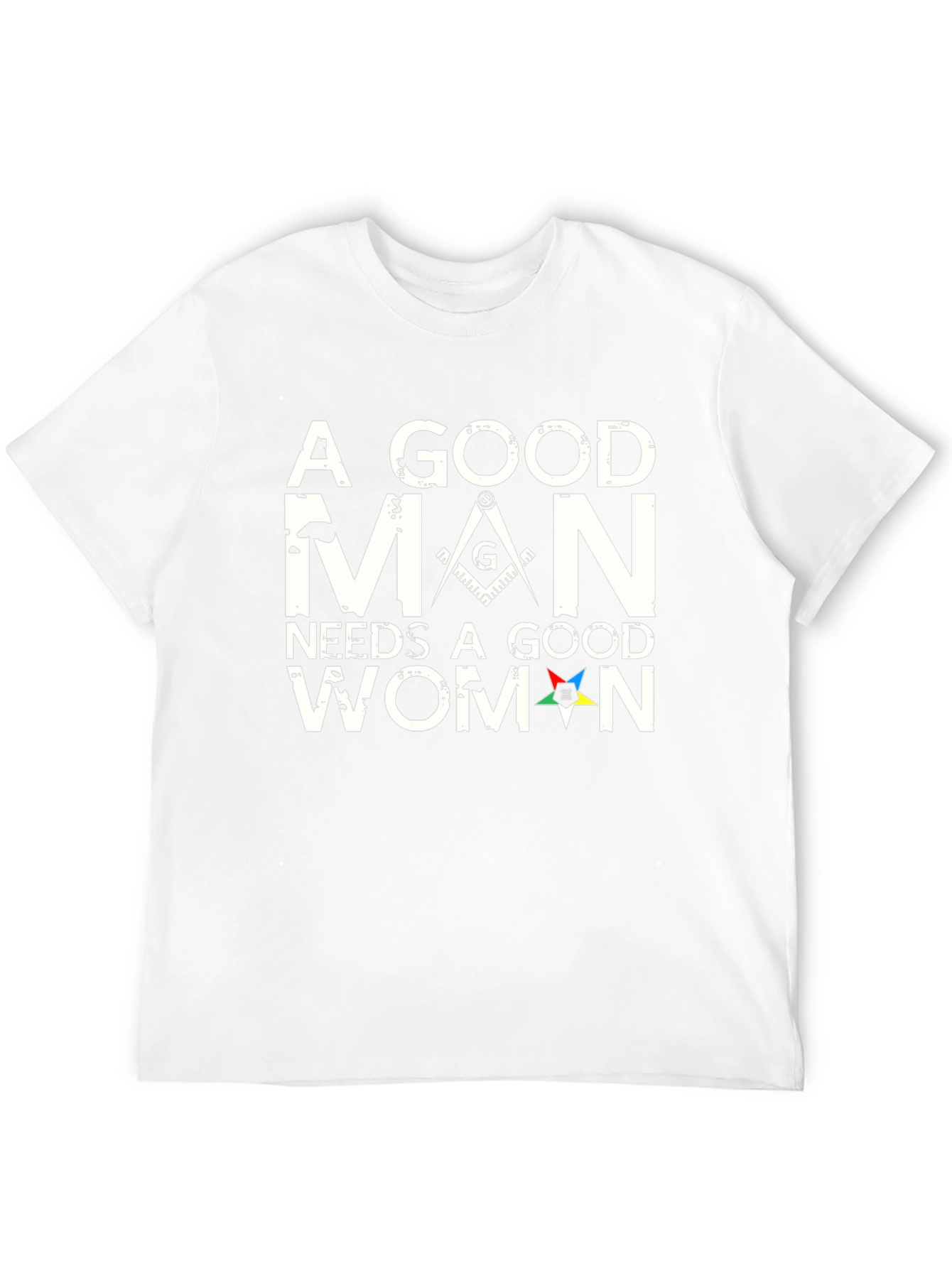 Black A Good Man Needs a Good Woman Graphic T-Shirt view 12