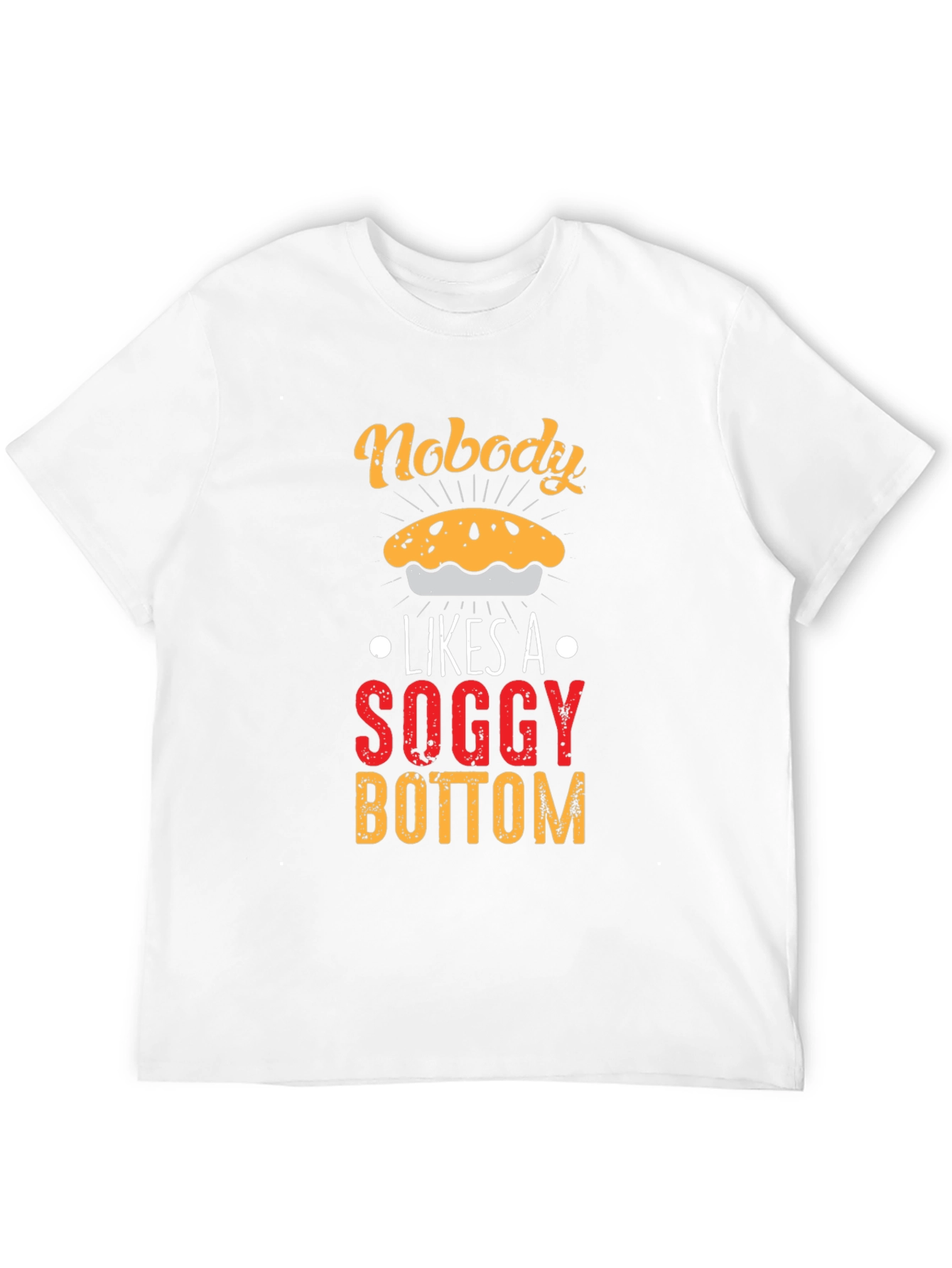 Black Nobody Likes Soggy Bottom T-Shirt view 12