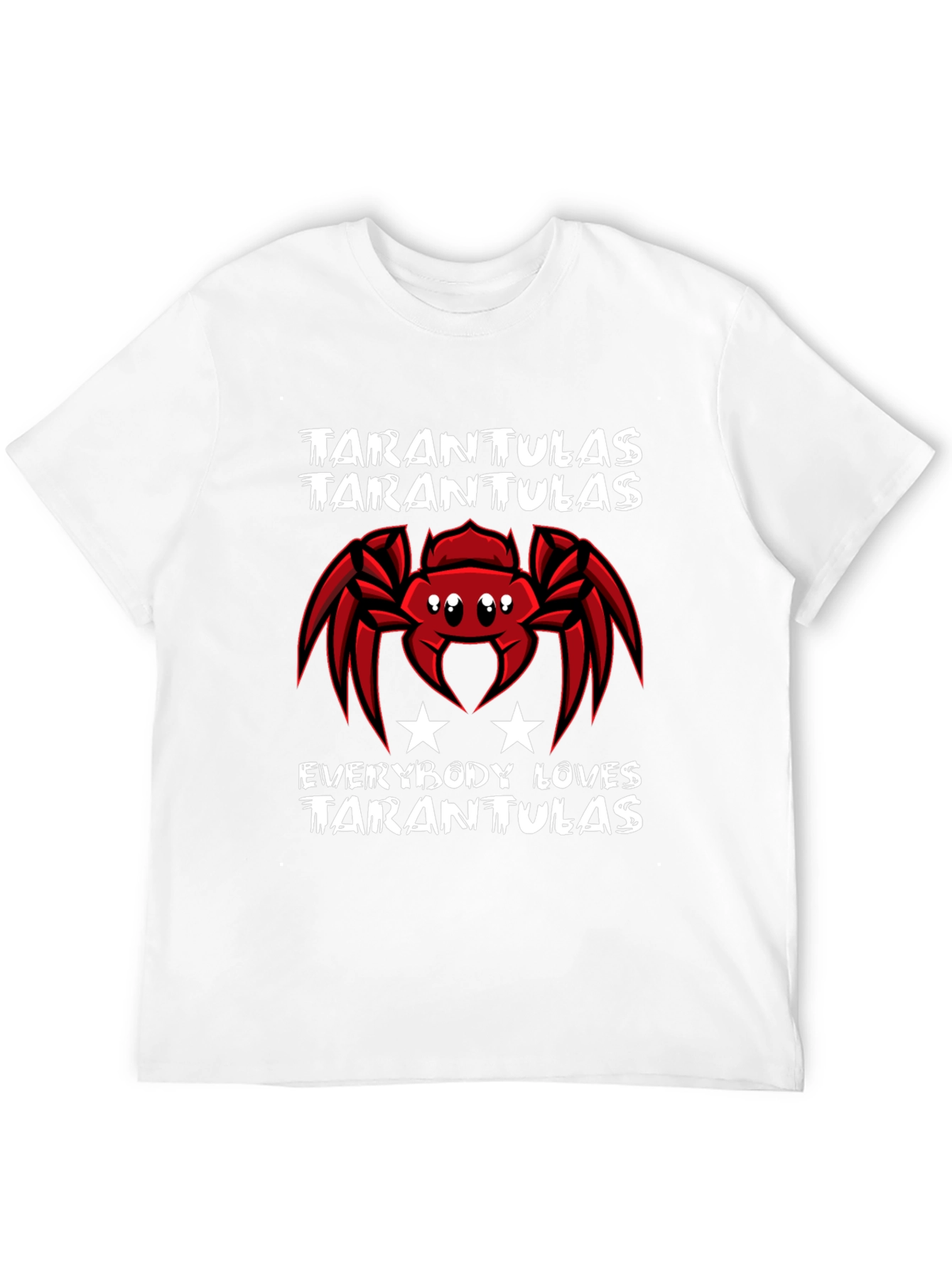 Black Tarantulas Graphic Tee - Everybody Loves Tarantulas T-Shirt view 12