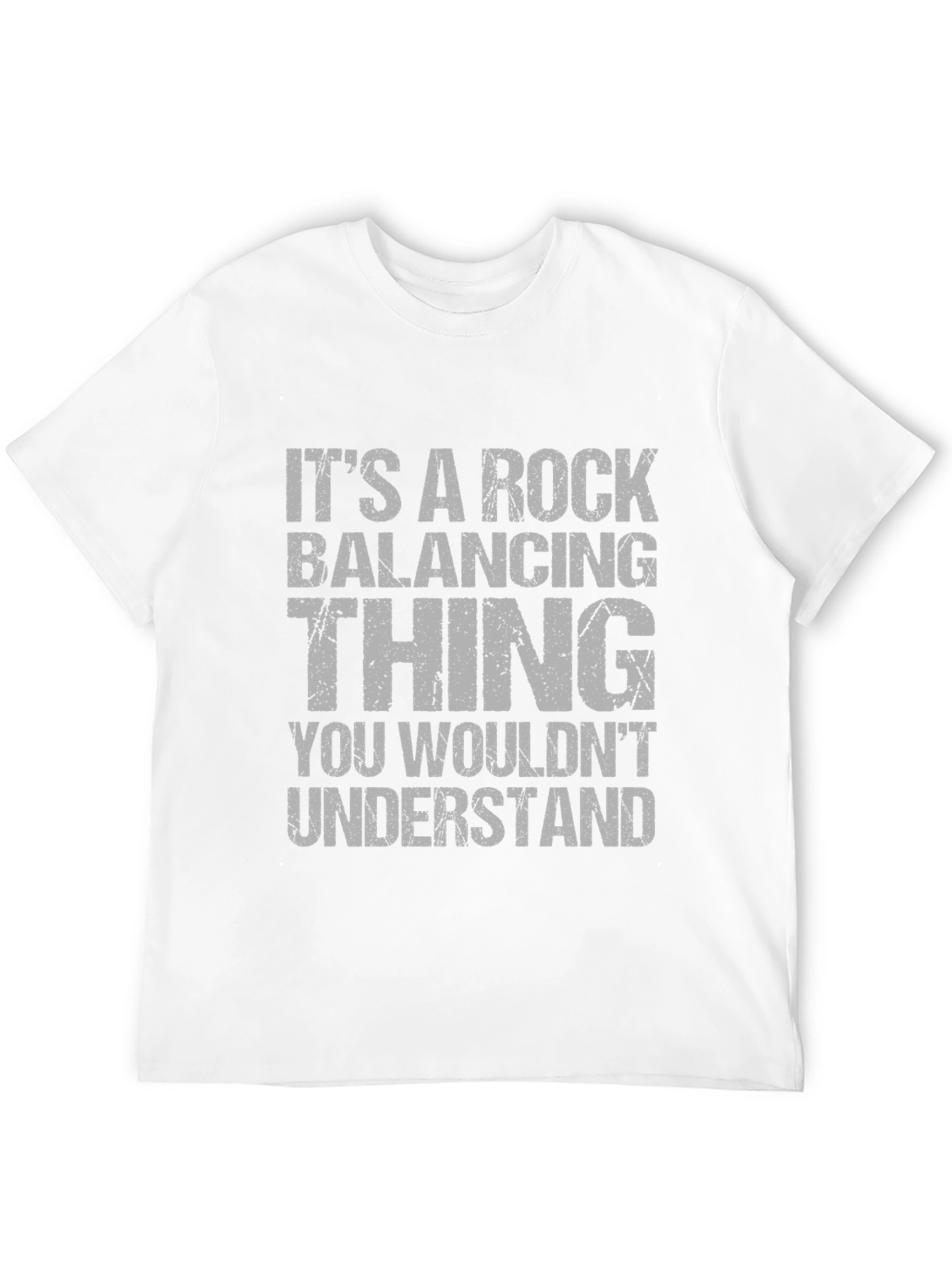 Black Rock Balancing Thing T-Shirt view 12