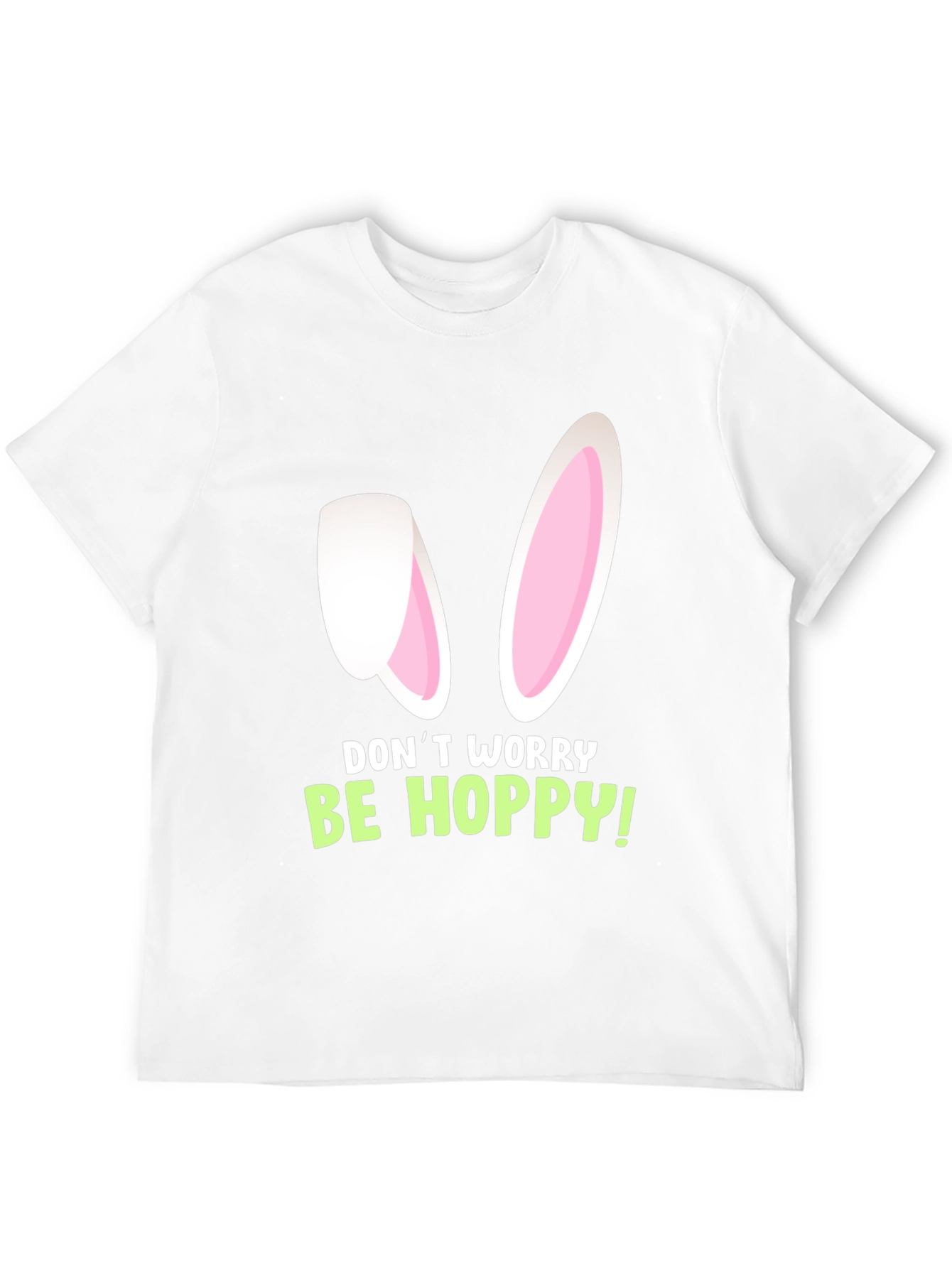 Camiseta Negra "¡No te preocupes, sé feliz!"