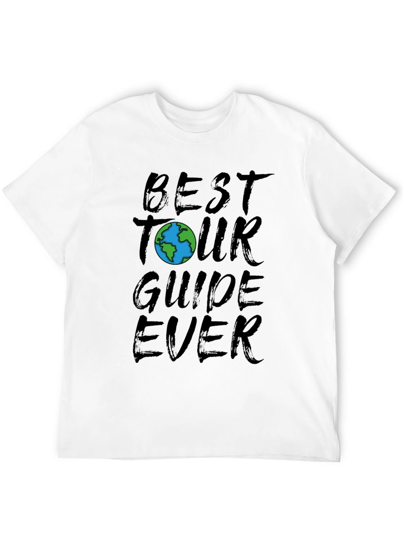 Black Best Tour Guide Ever - Graphic T-Shirt view 12