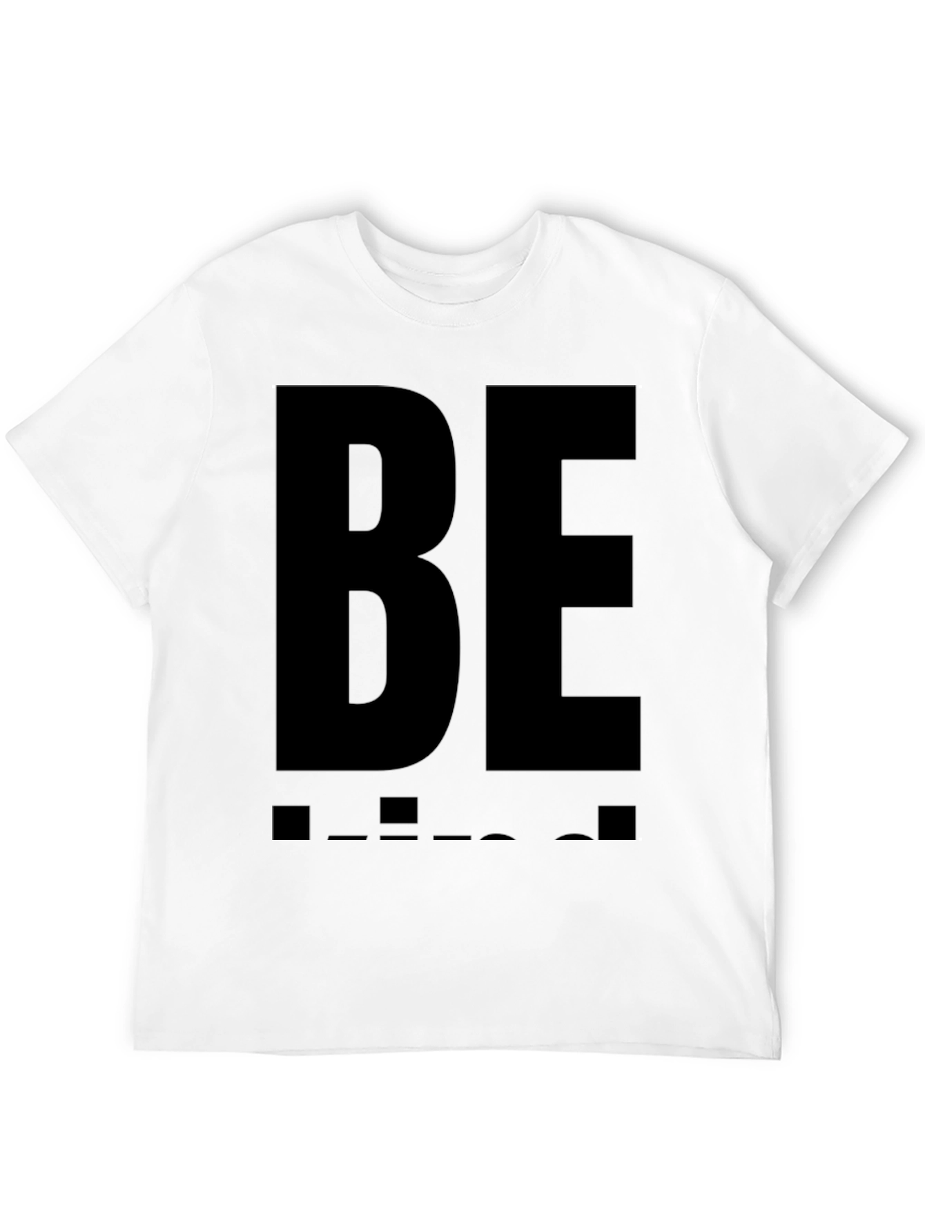 Black Be Kind Graphic Tee - Black Short Sleeve Casual Shirt view 12