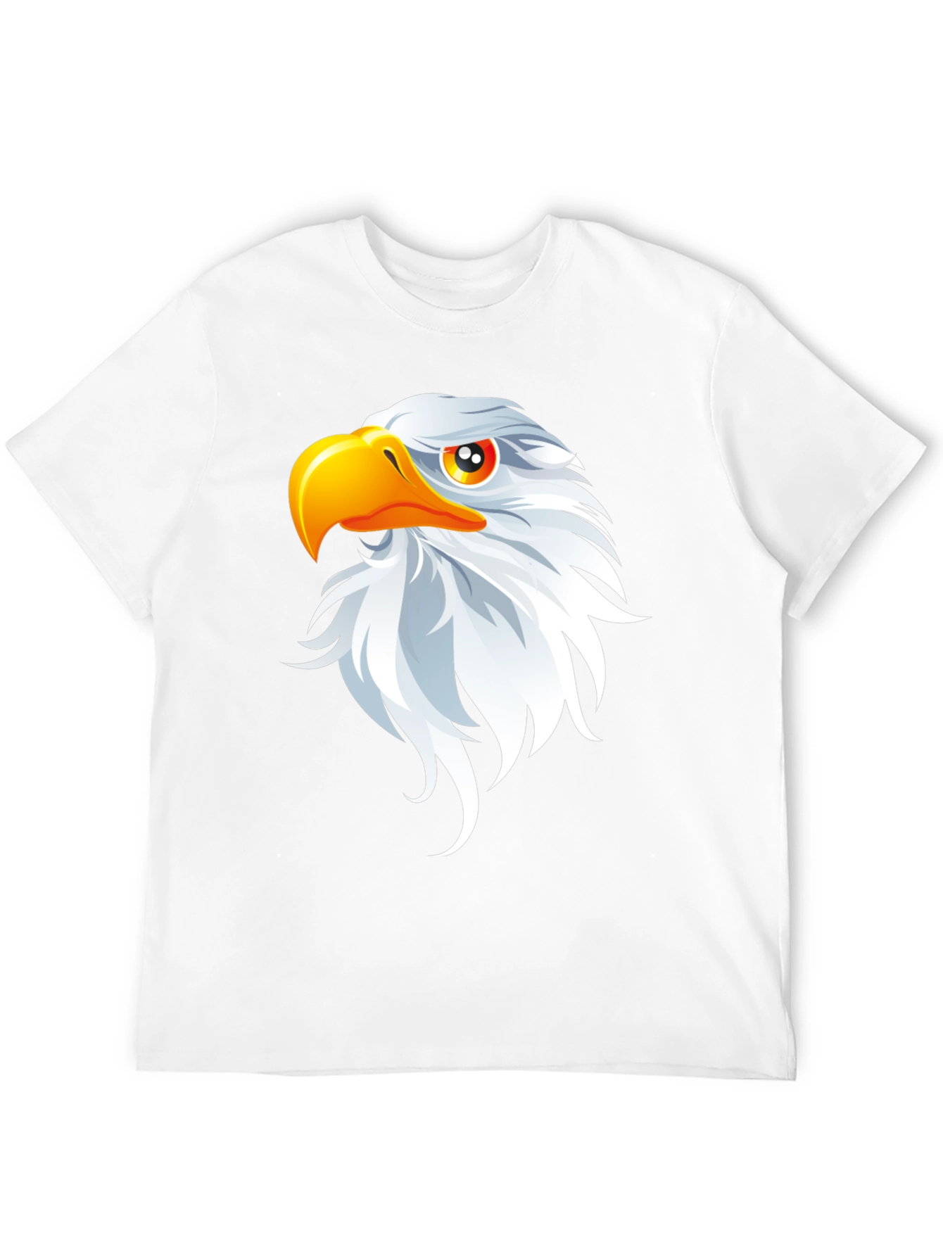 Black Eagle Graphic Black T-Shirt - Patriotic Design view 12