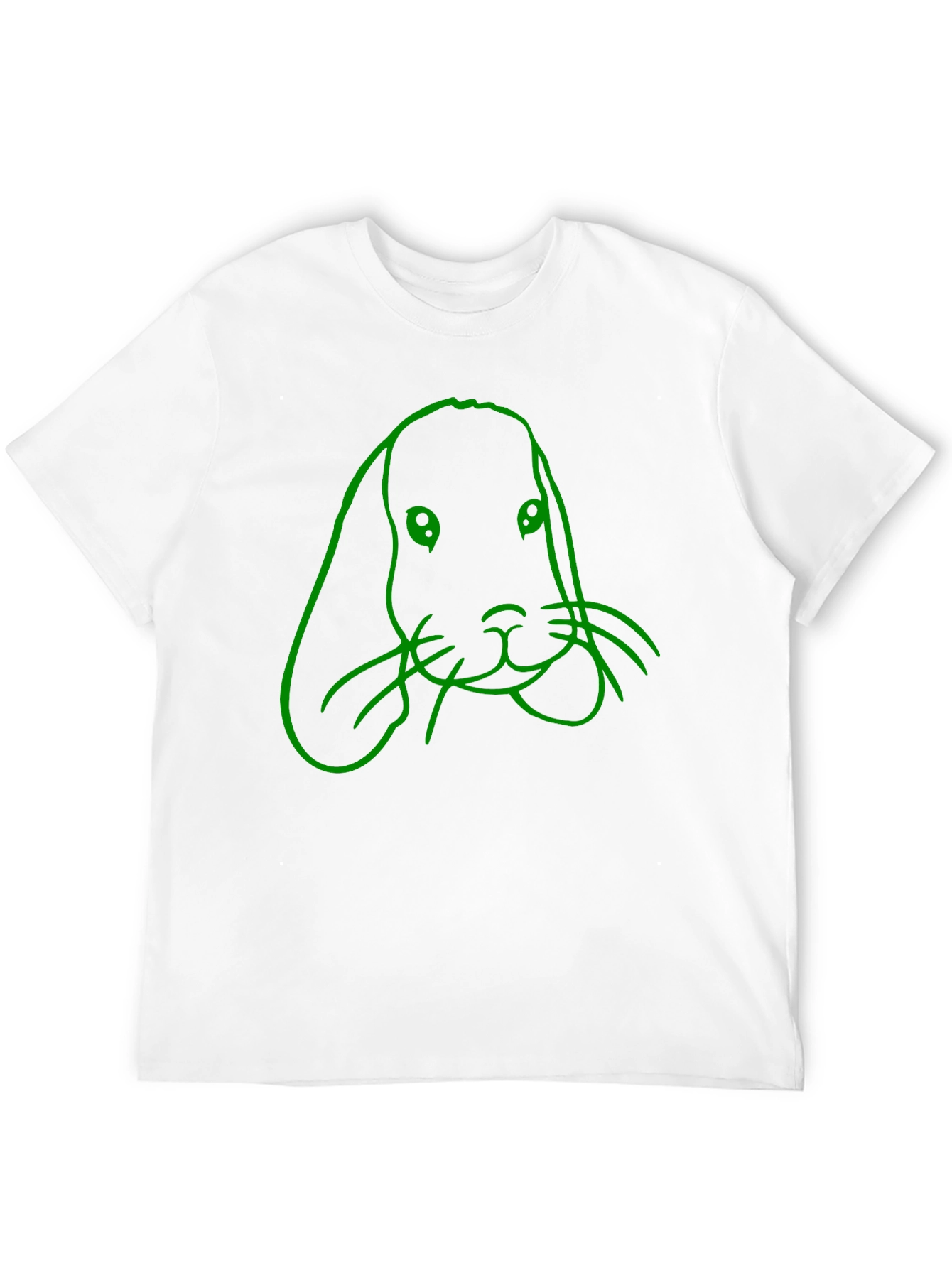 Black Rabbit Graphic Tee - Men's Black T-Shirt view 12