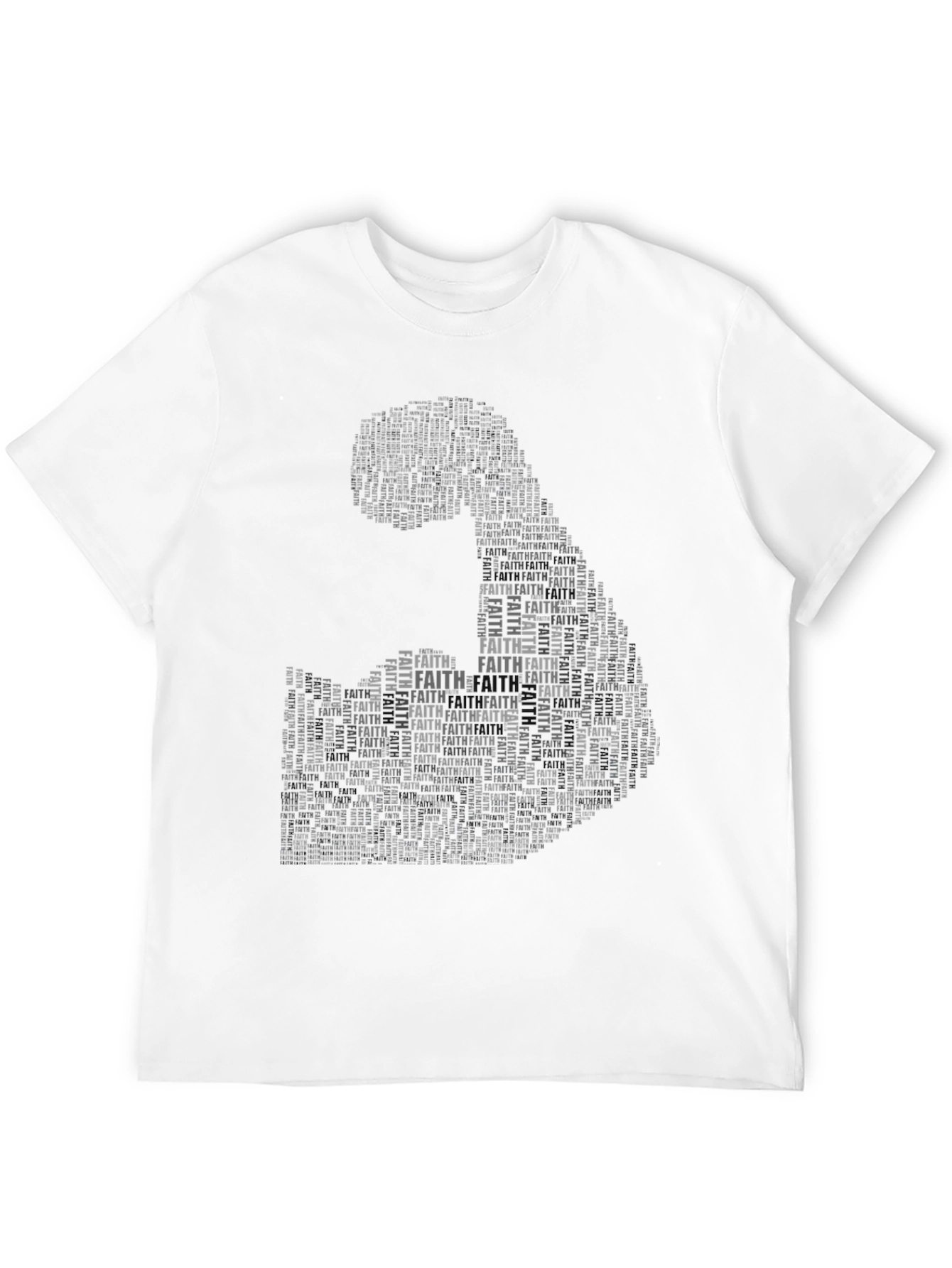 Black Faith Inspired Graphic Tee view 12