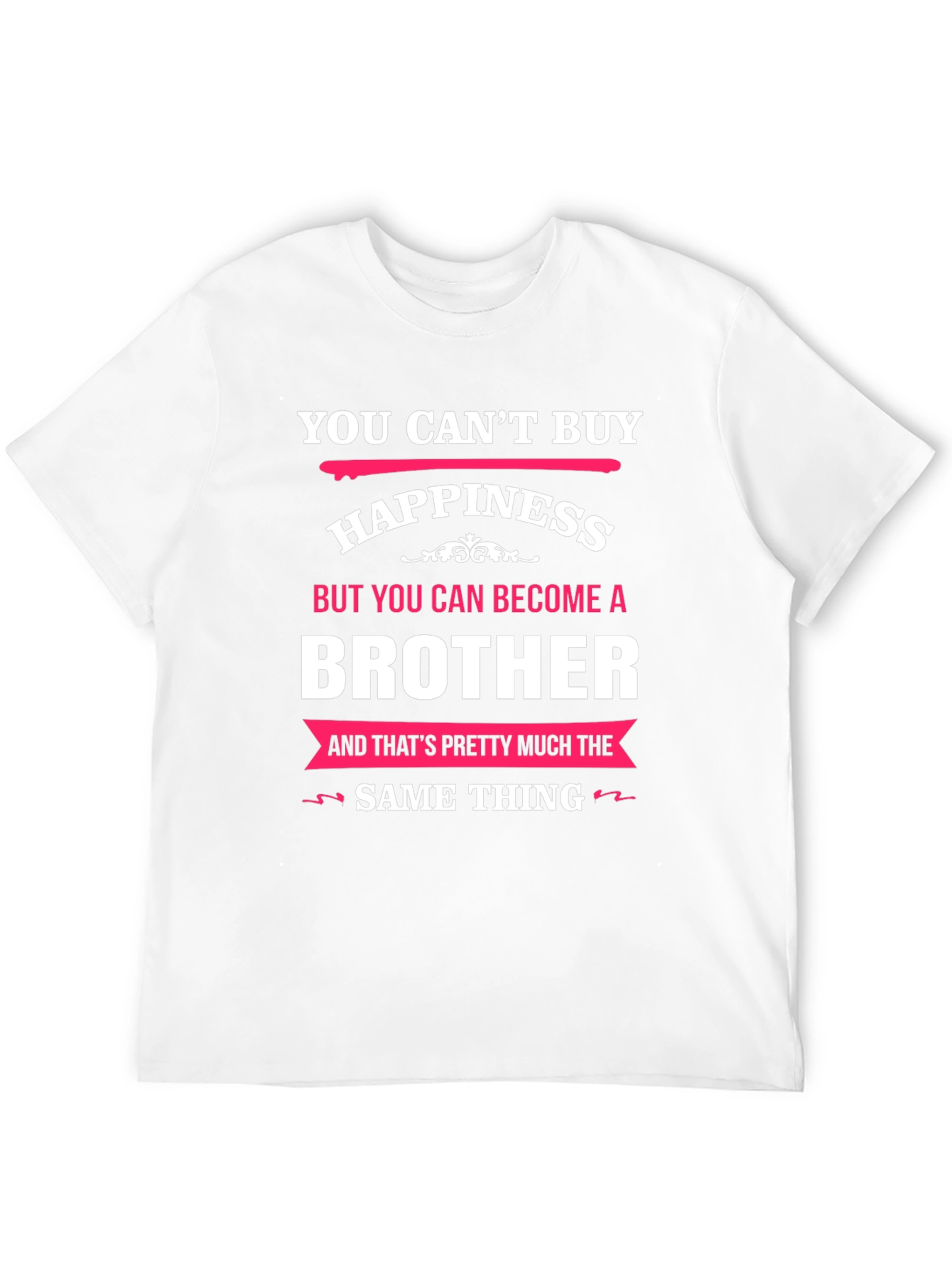 Black Brother T-Shirt: Can't Buy Happiness view 12
