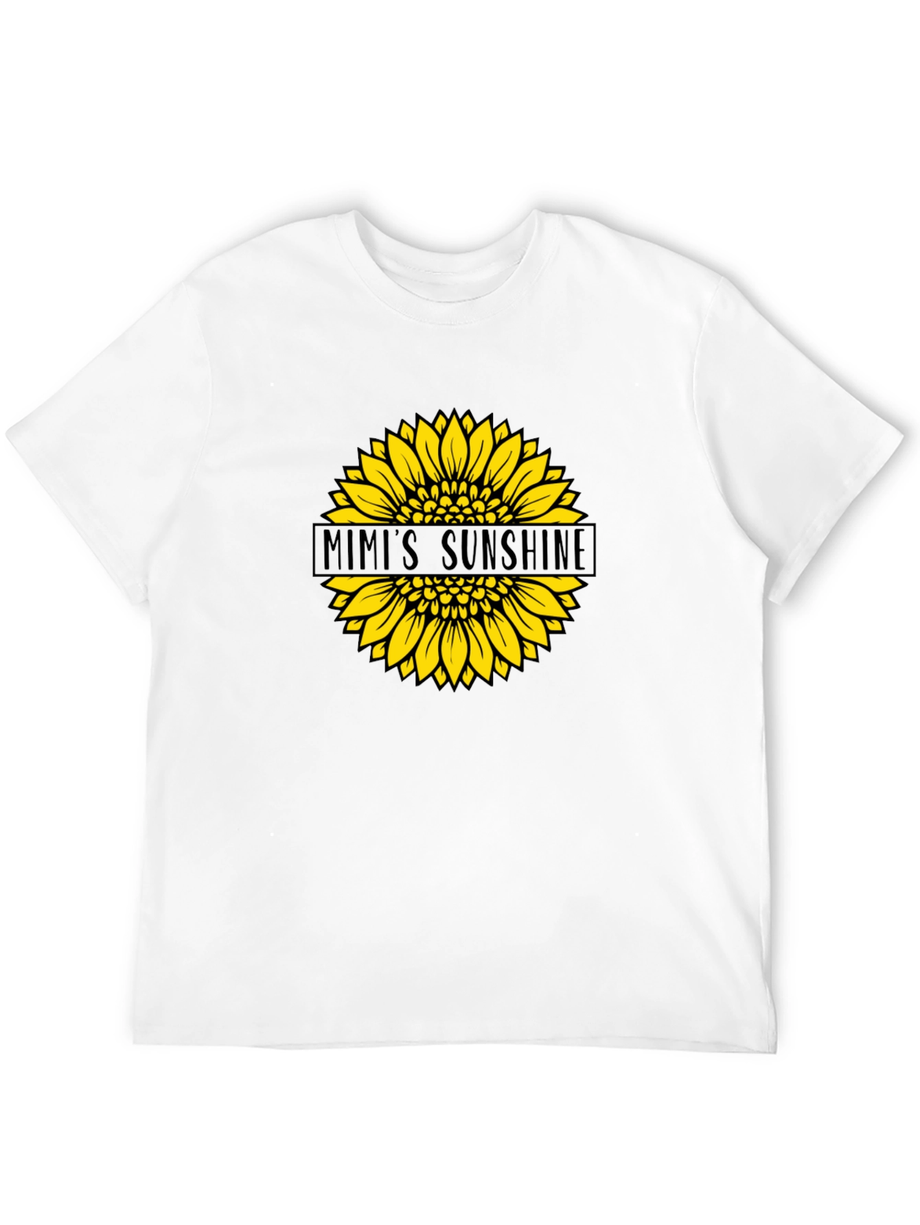 Black Mimi's Sunshine Sunflower Graphic Tee - Black view 12