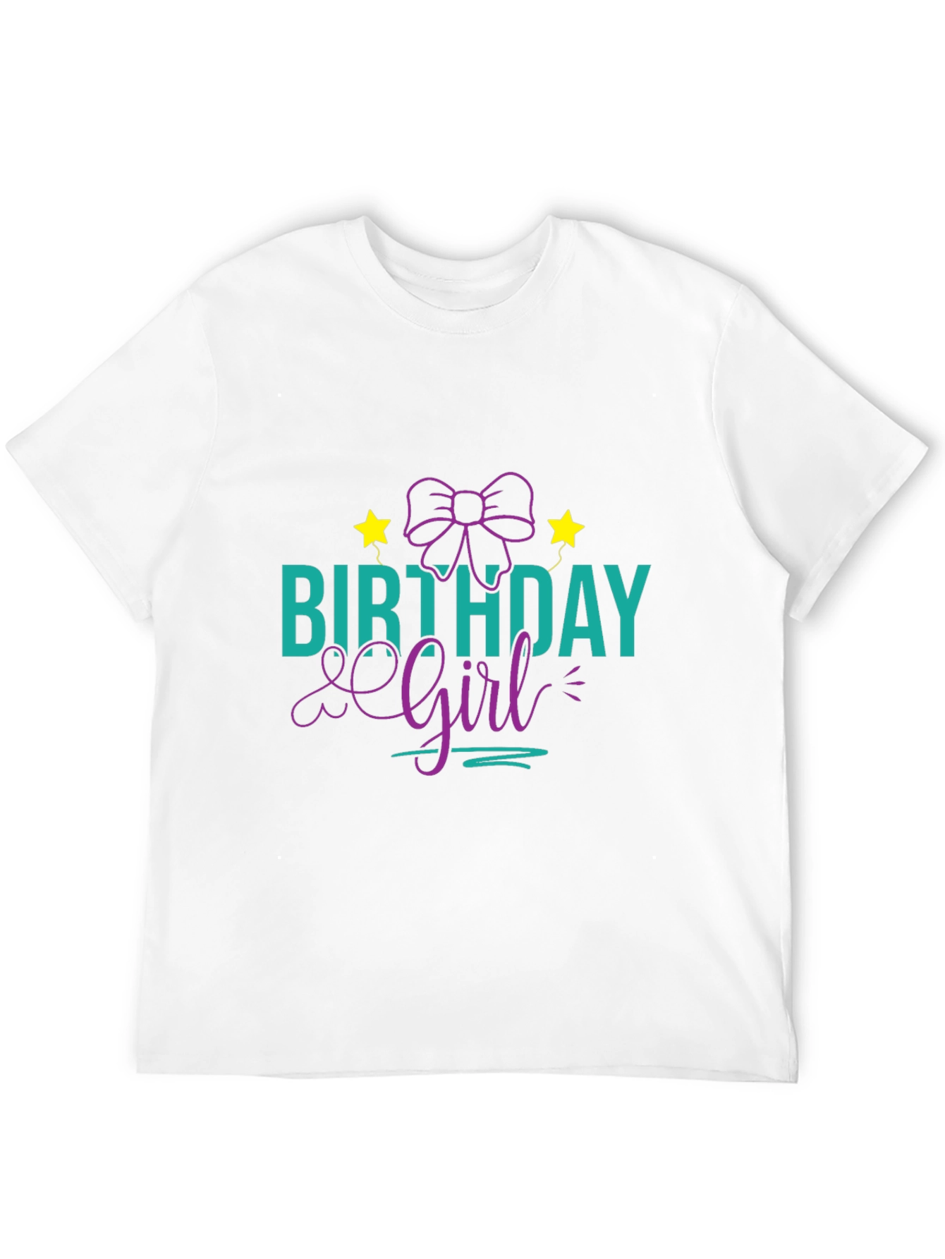 Black Birthday Girl T-Shirt - Fun Celebration Tee view 12