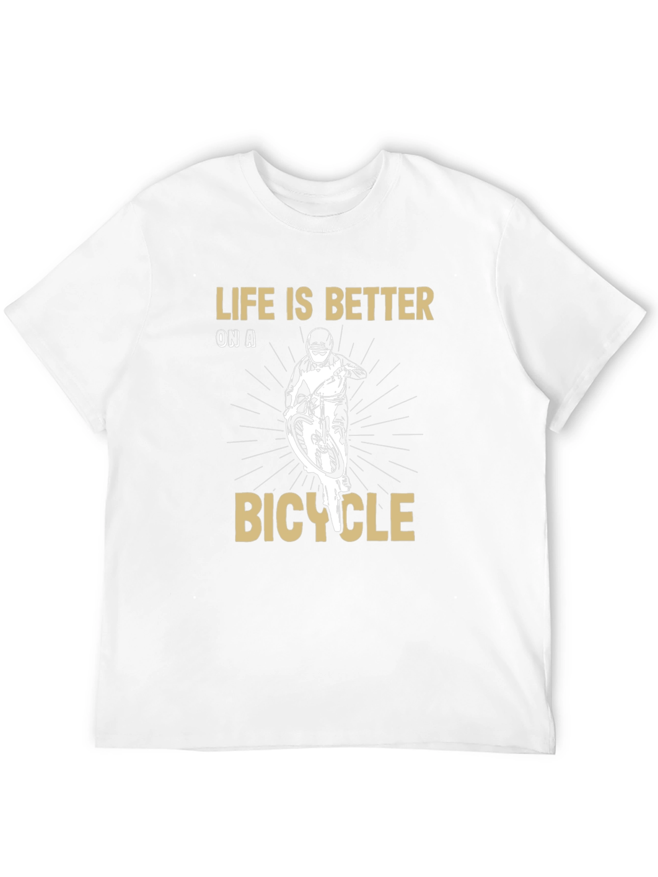 Black Life is Better on a Bicycle T-Shirt view 12