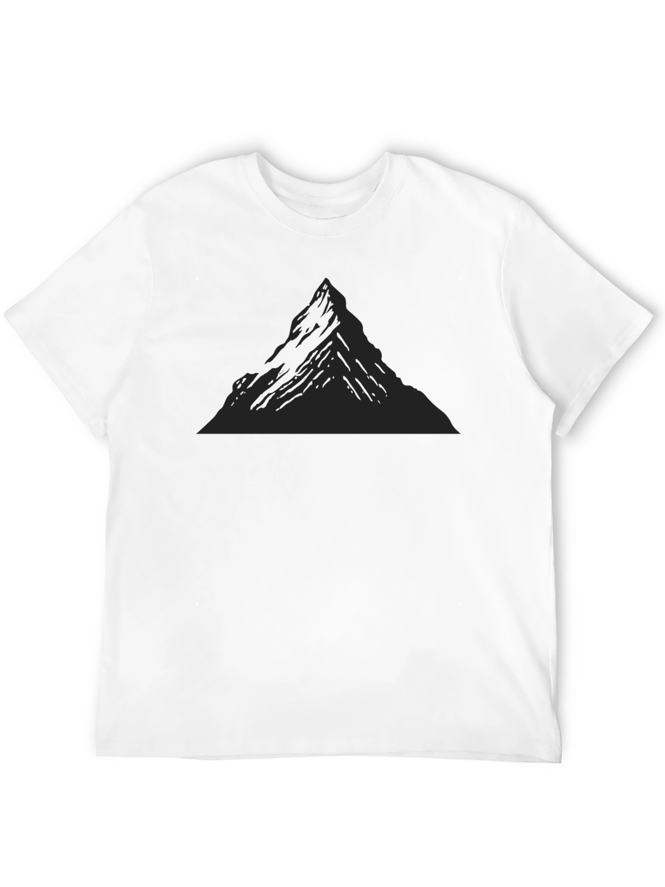 Black Mountain Peak Graphic T-Shirt - Soft Cotton Blend view 12