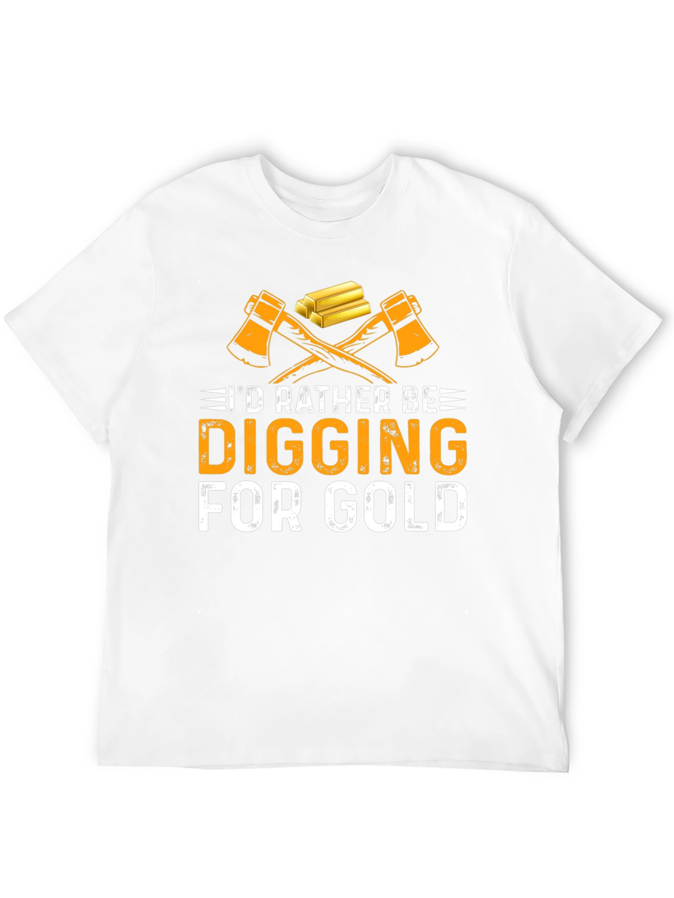 Black Digging For Gold T-Shirt - Miner Gift Idea view 12