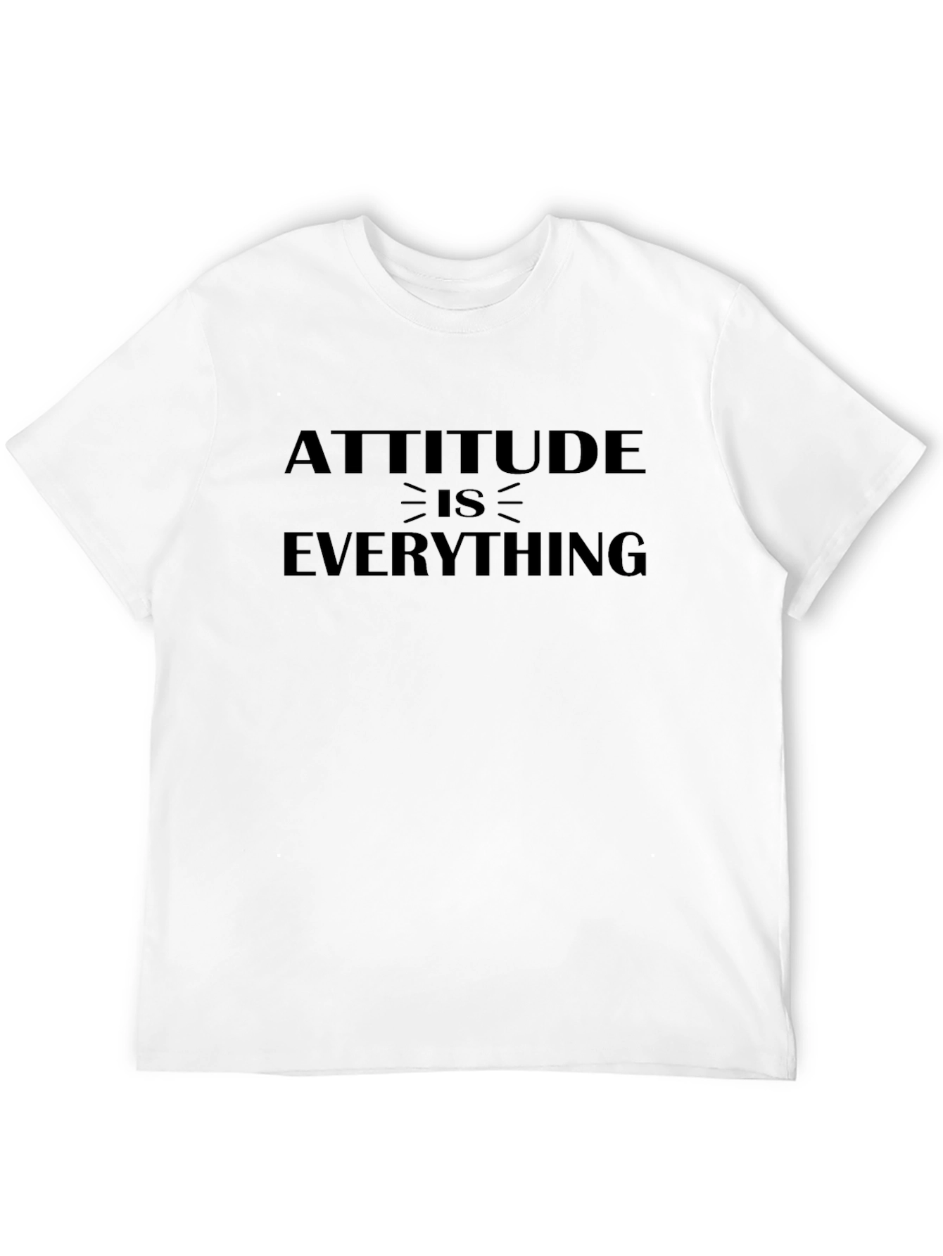 Black Attitude Is Everything Black T-Shirt view 12