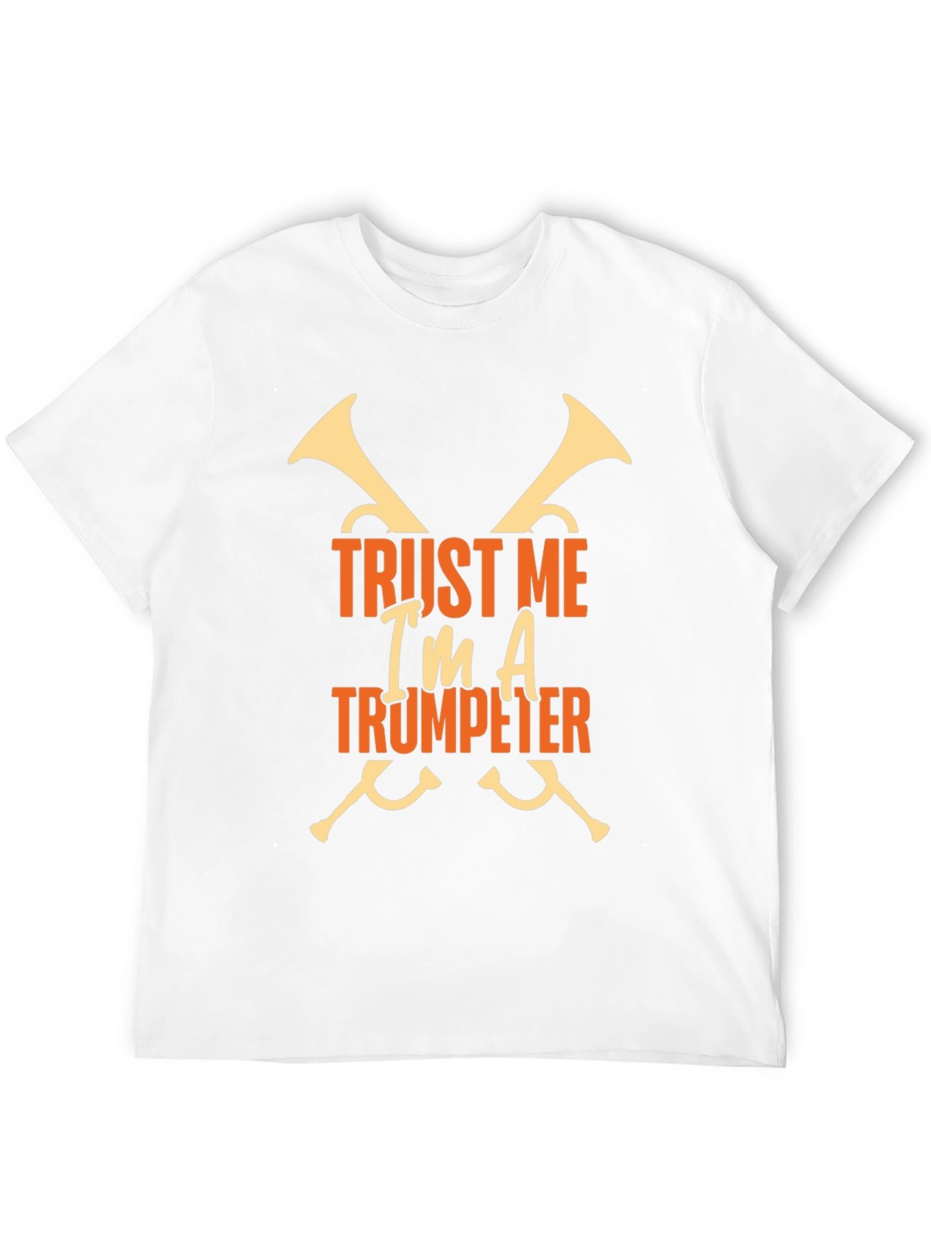 Black Trust Me I'm A Trumpeter Graphic T-Shirt view 12