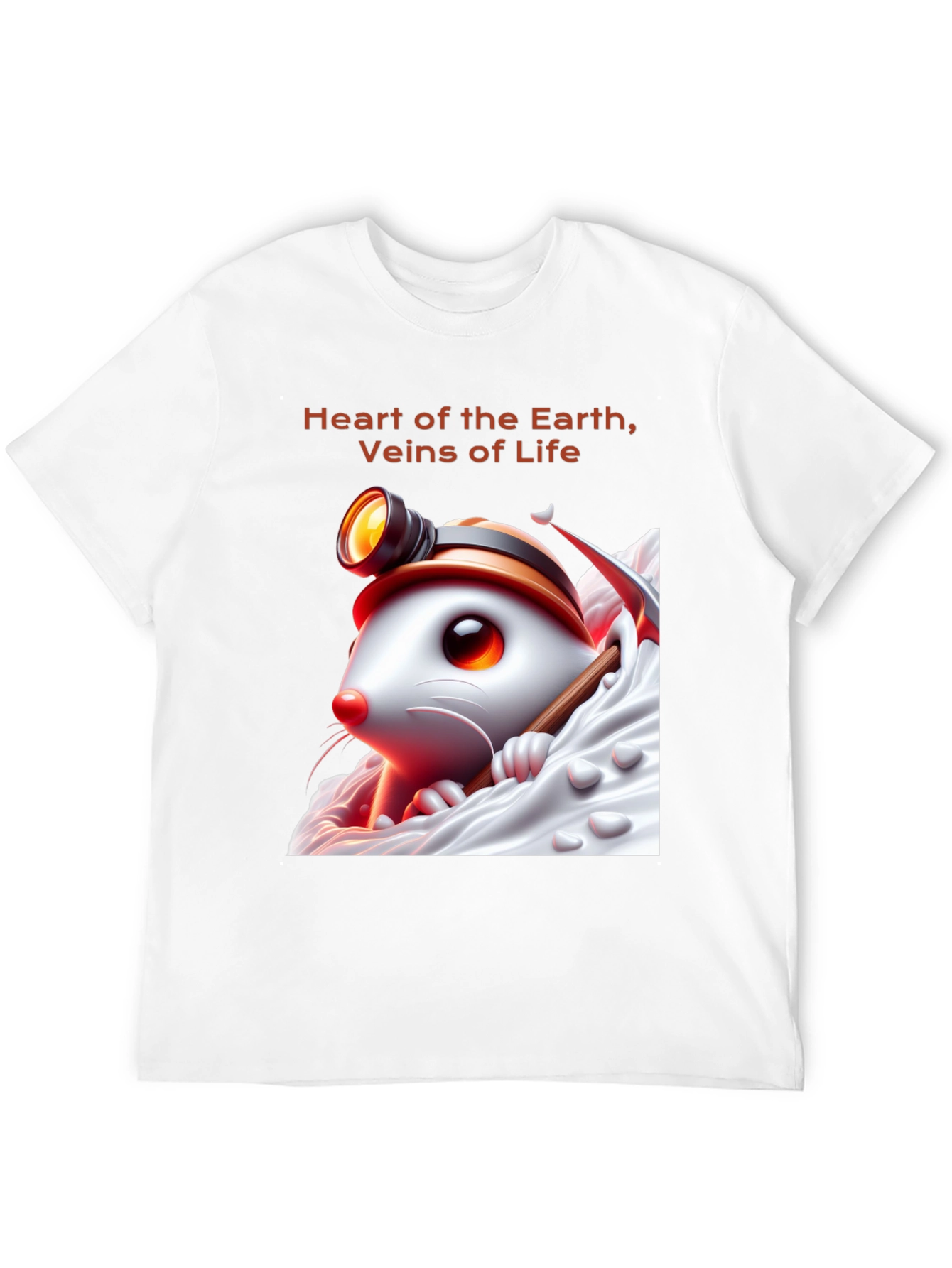 Black Heart of the Earth Graphic Tee view 12
