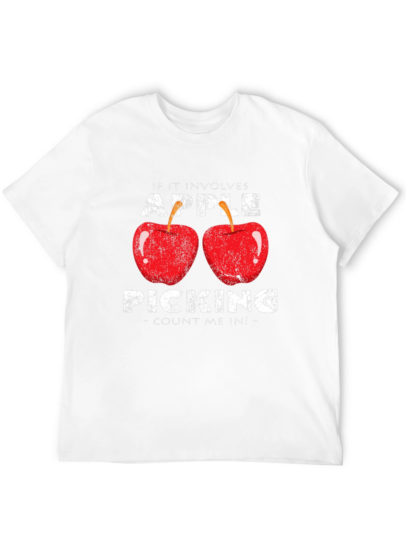 Black Apple Picking Graphic T-Shirt - Count Me In view 12