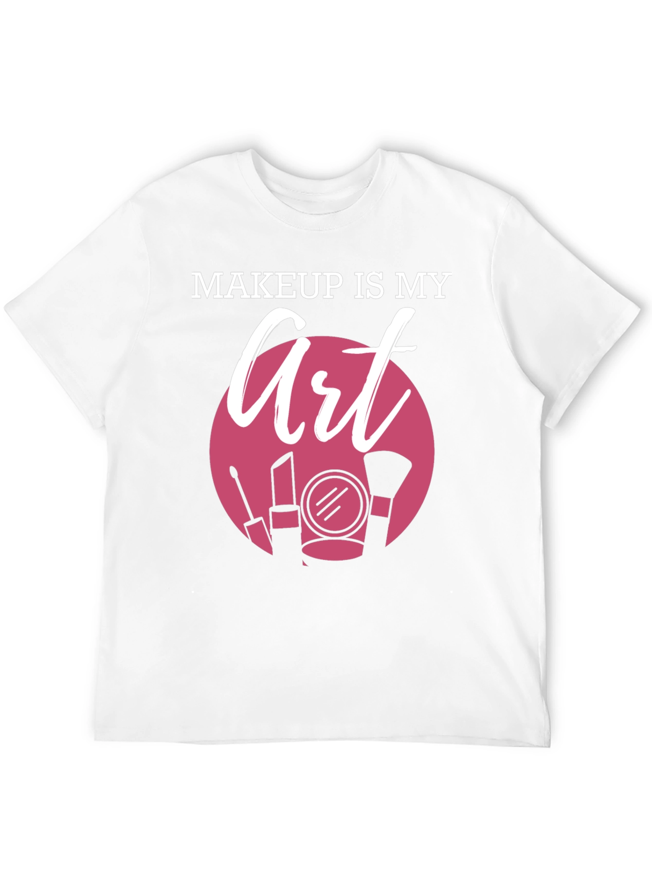 Black Makeup Is My Art Graphic T-Shirt view 12