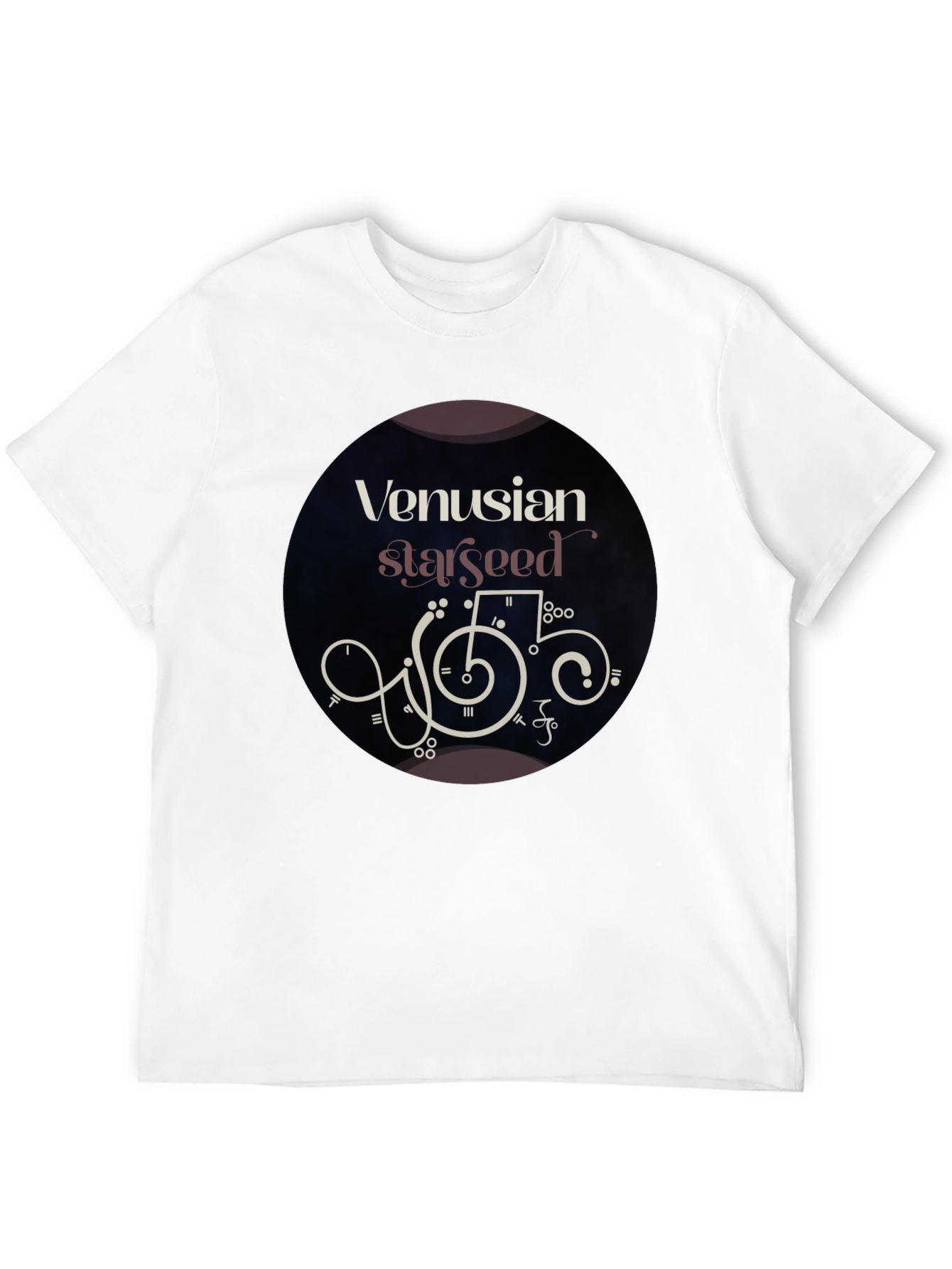 Black Venusian Starseed Graphic Tee - Black view 12
