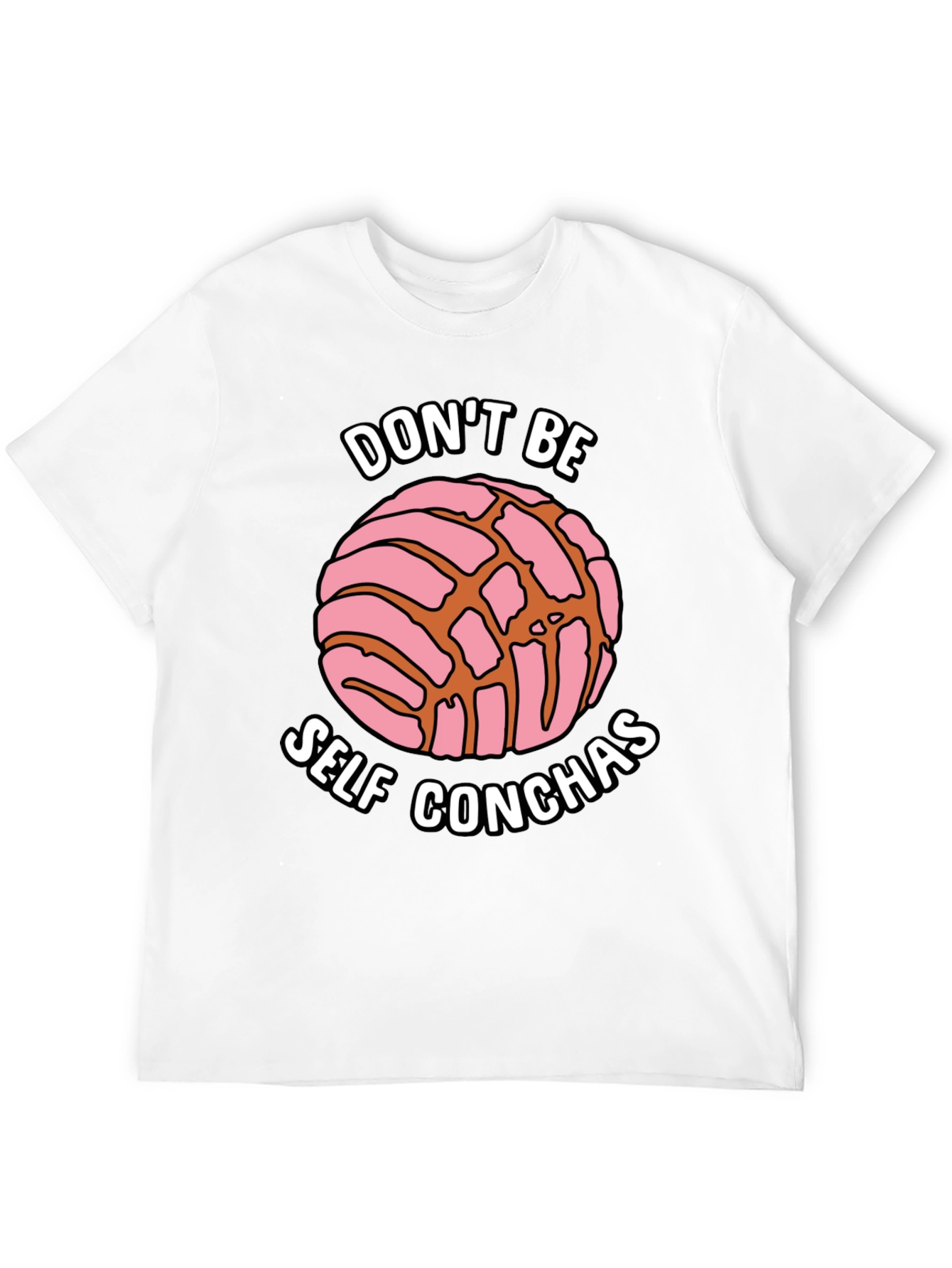 Black Don't Be Self Conchas T-Shirt view 12