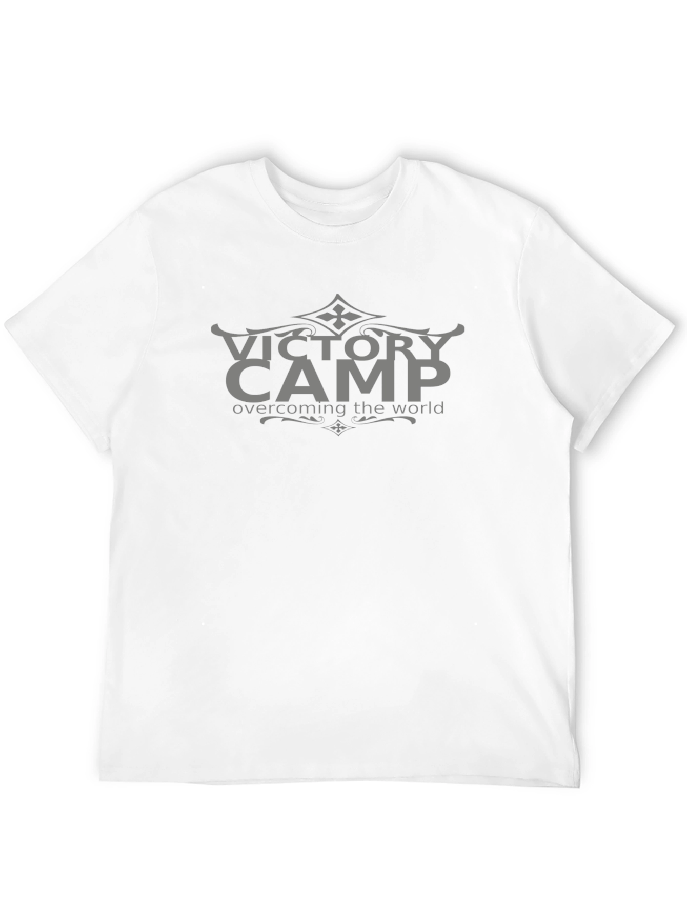 Black Victory Camp Black T-Shirt - Overcoming the World view 12