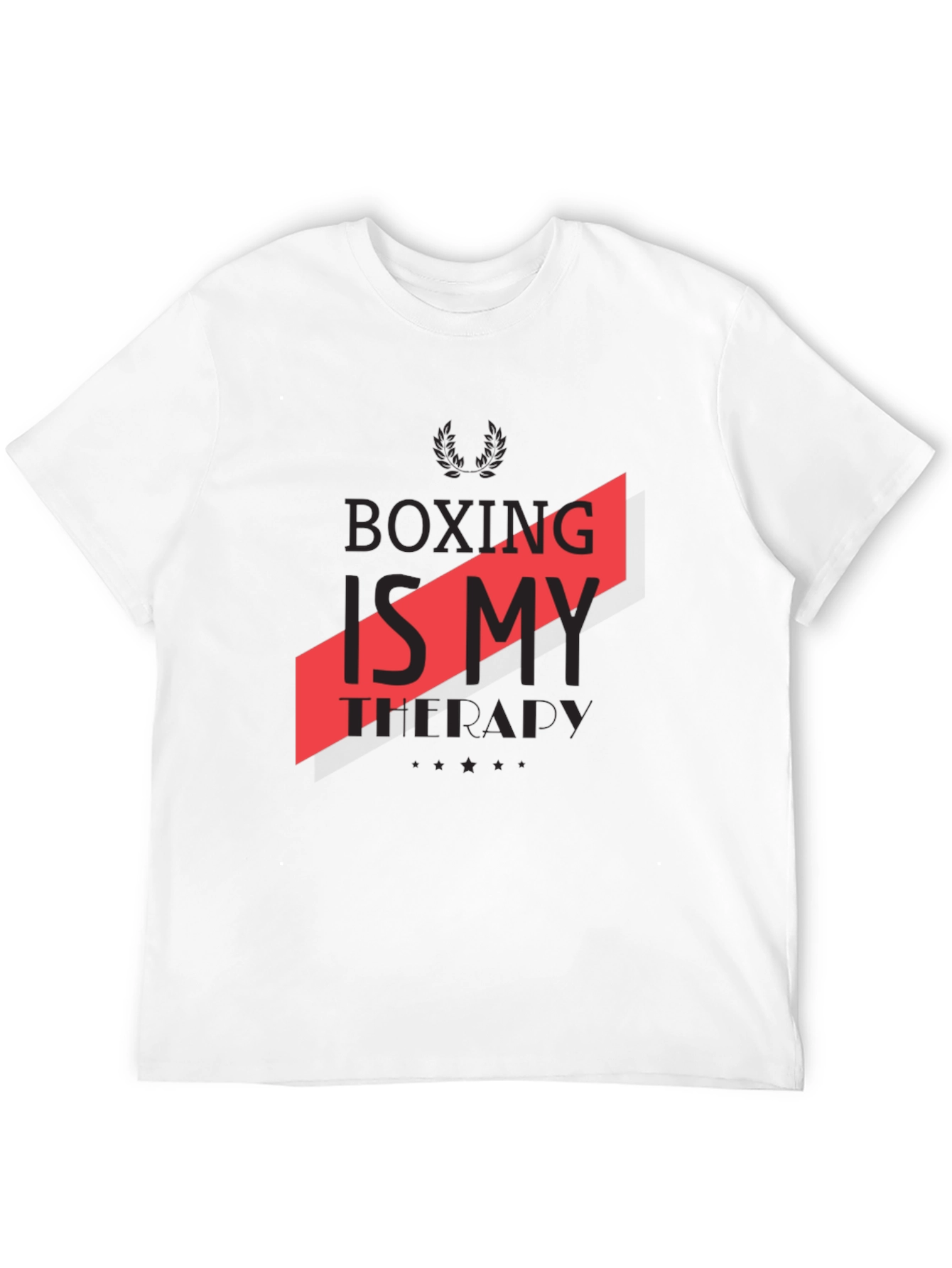 Black Boxing Is My Therapy Graphic Tee view 12
