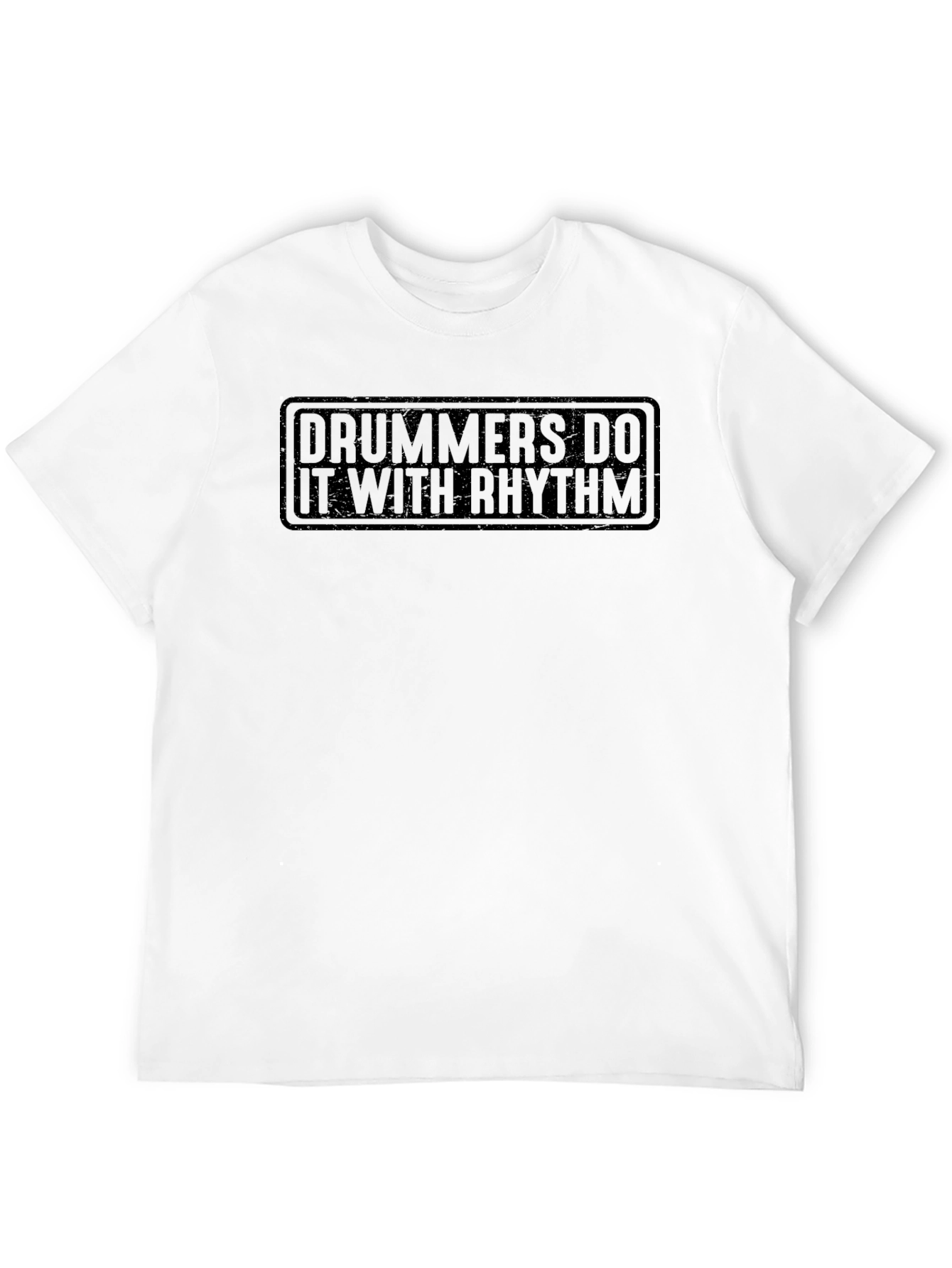 Black Drummers Do It With Rhythm Black T-Shirt view 12