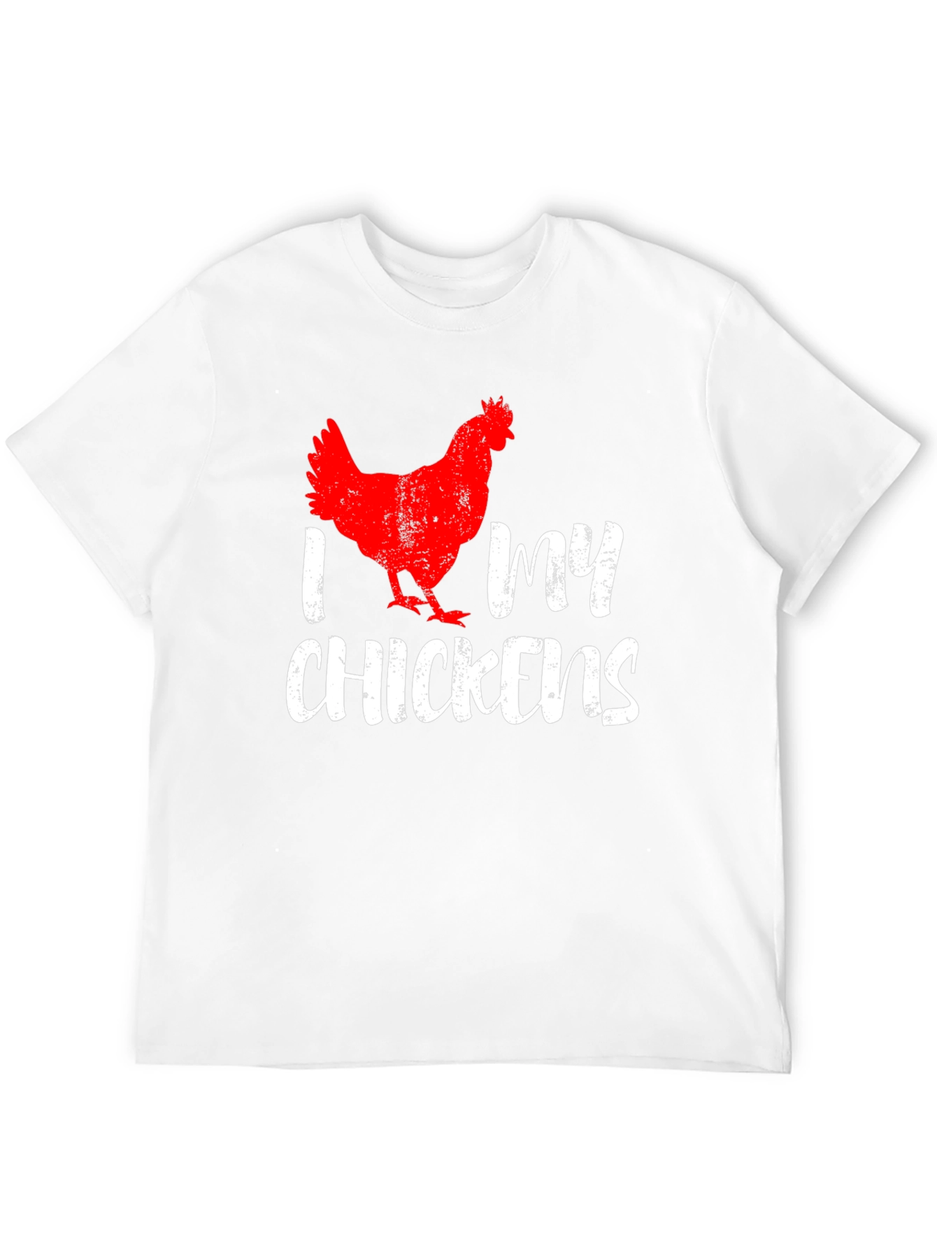 Black I Love My Chickens T-Shirt - Black view 12