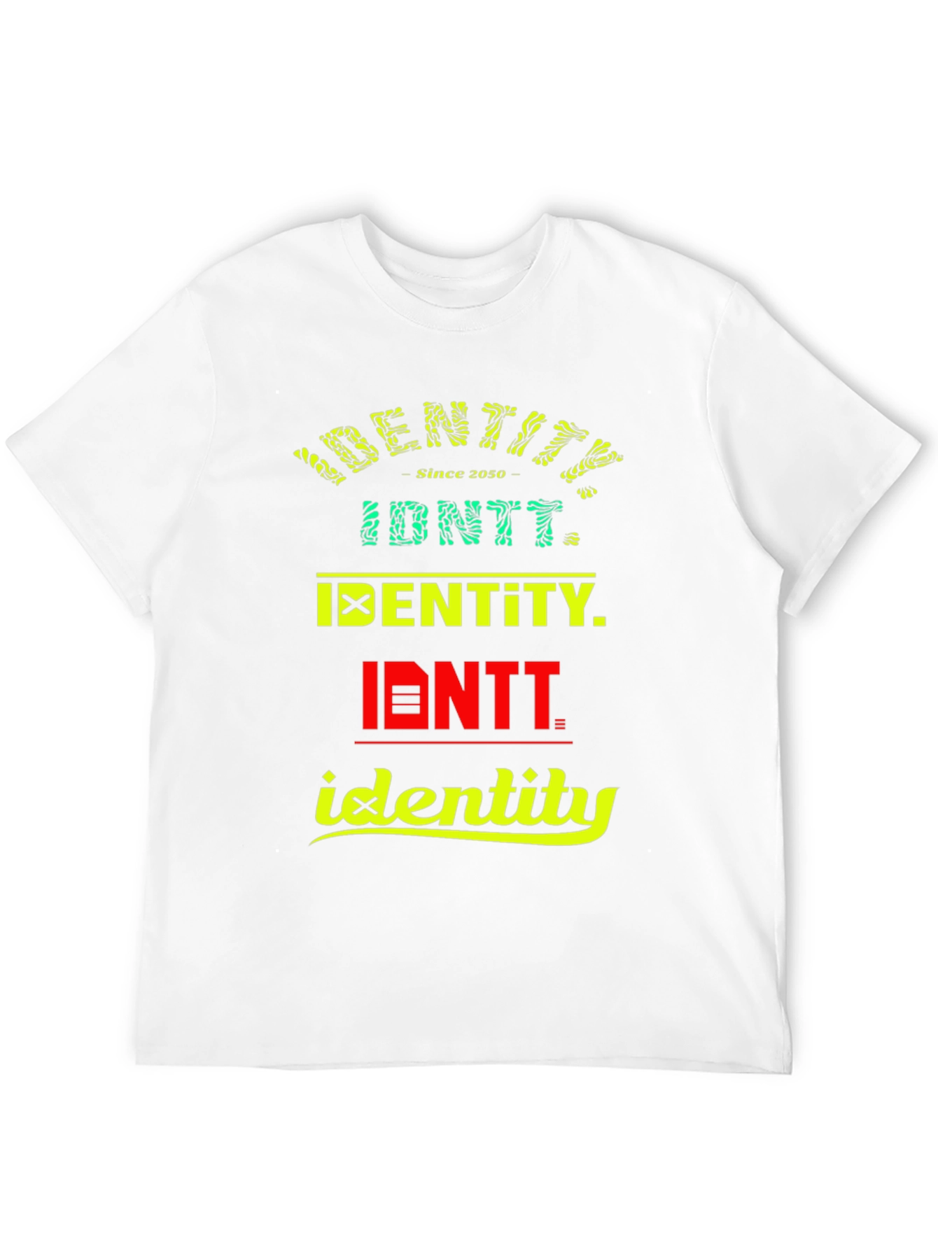 Black Identity Graphic Print T-Shirt view 12