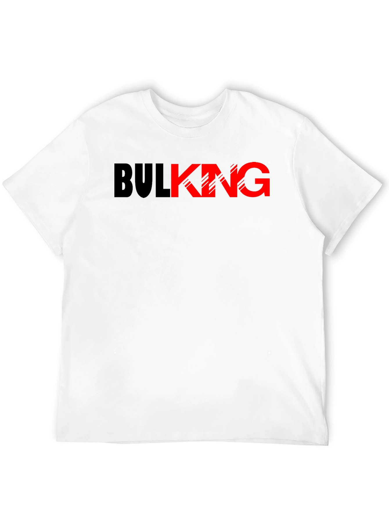 Black Bulking Graphic Tee - Black & Red view 12