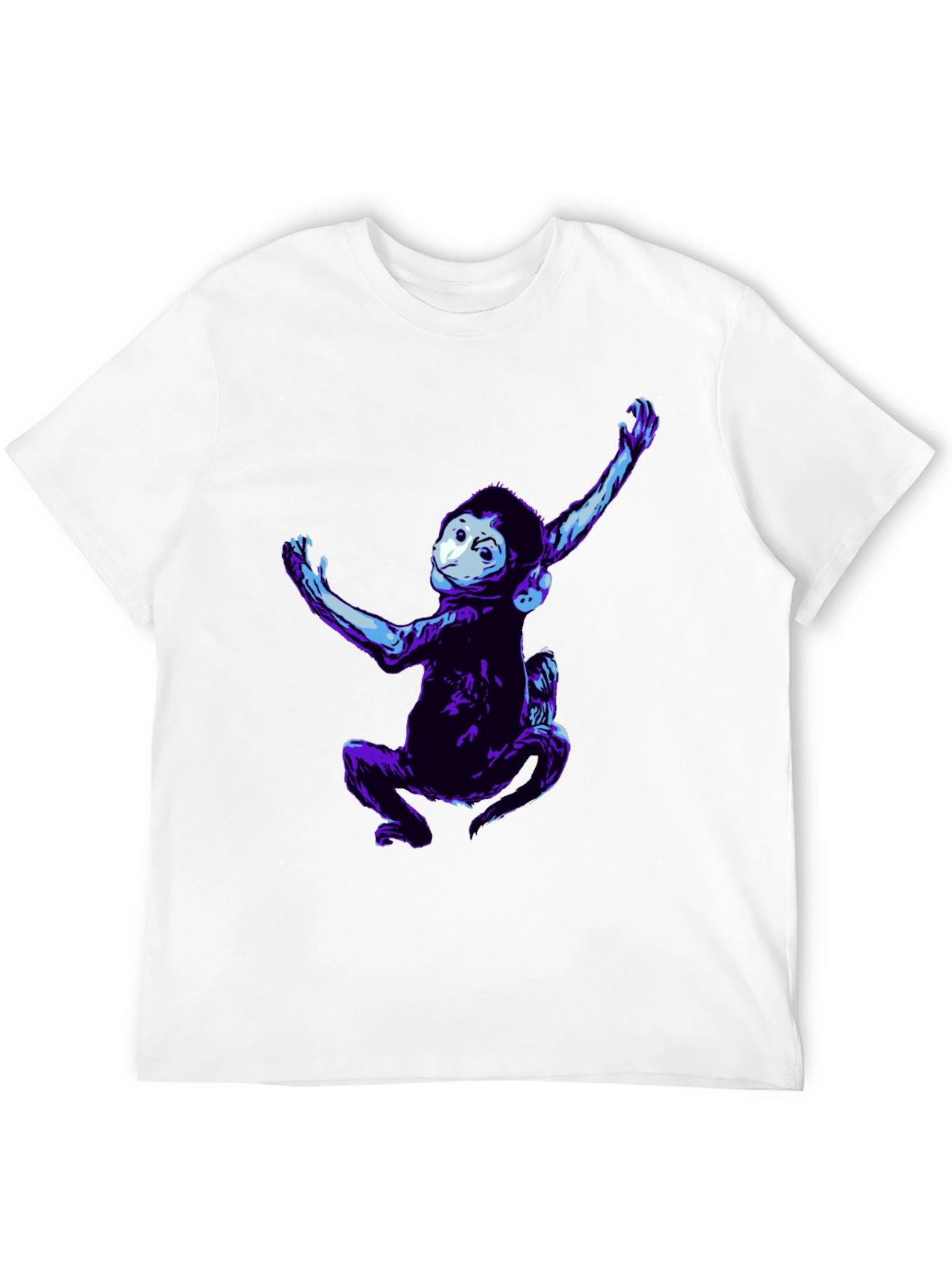 Black Monkey Graphic T-Shirt - Unique & Fun view 12