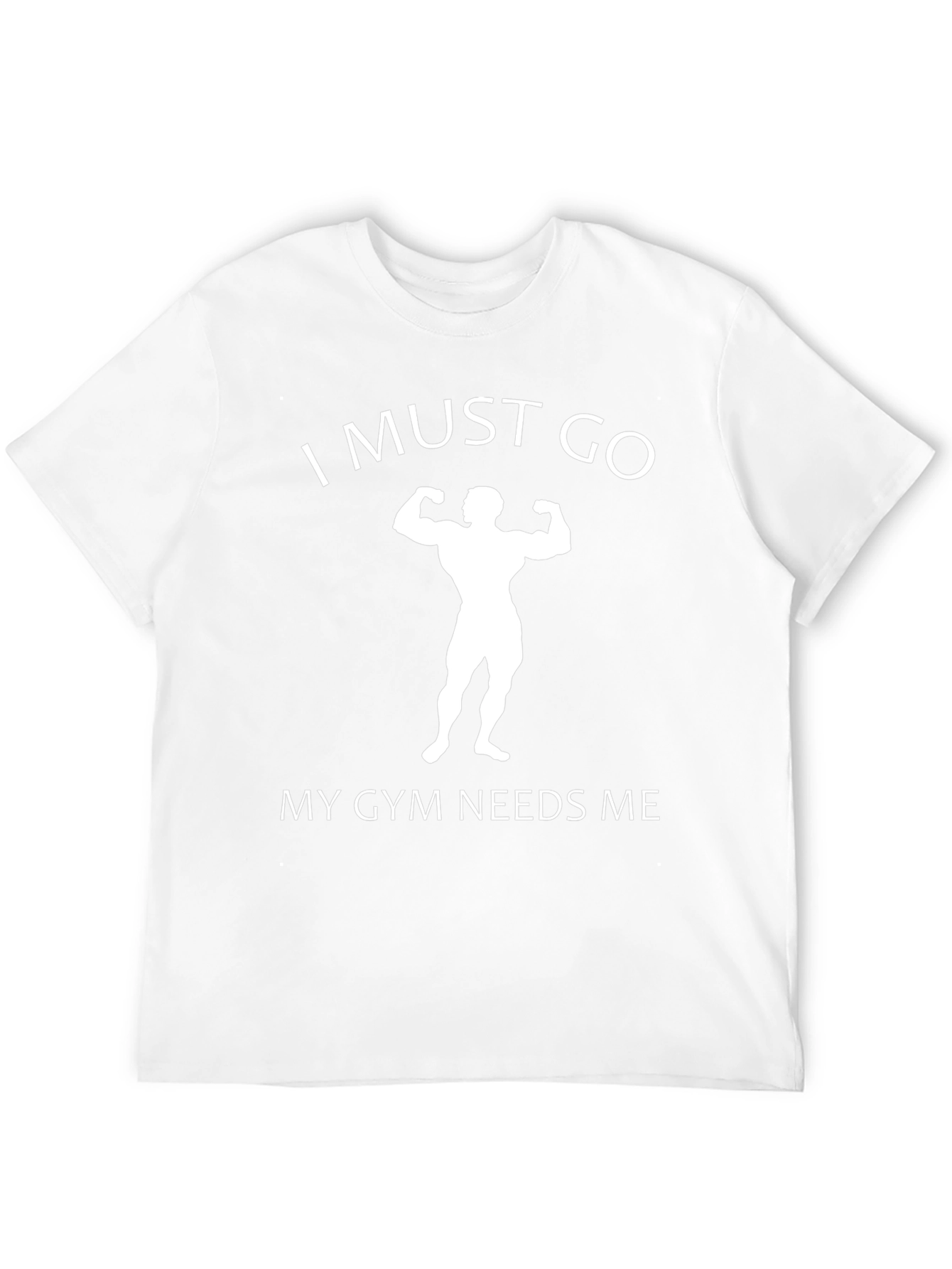 Black Gym Humor Graphic Tee - I Must Go view 12