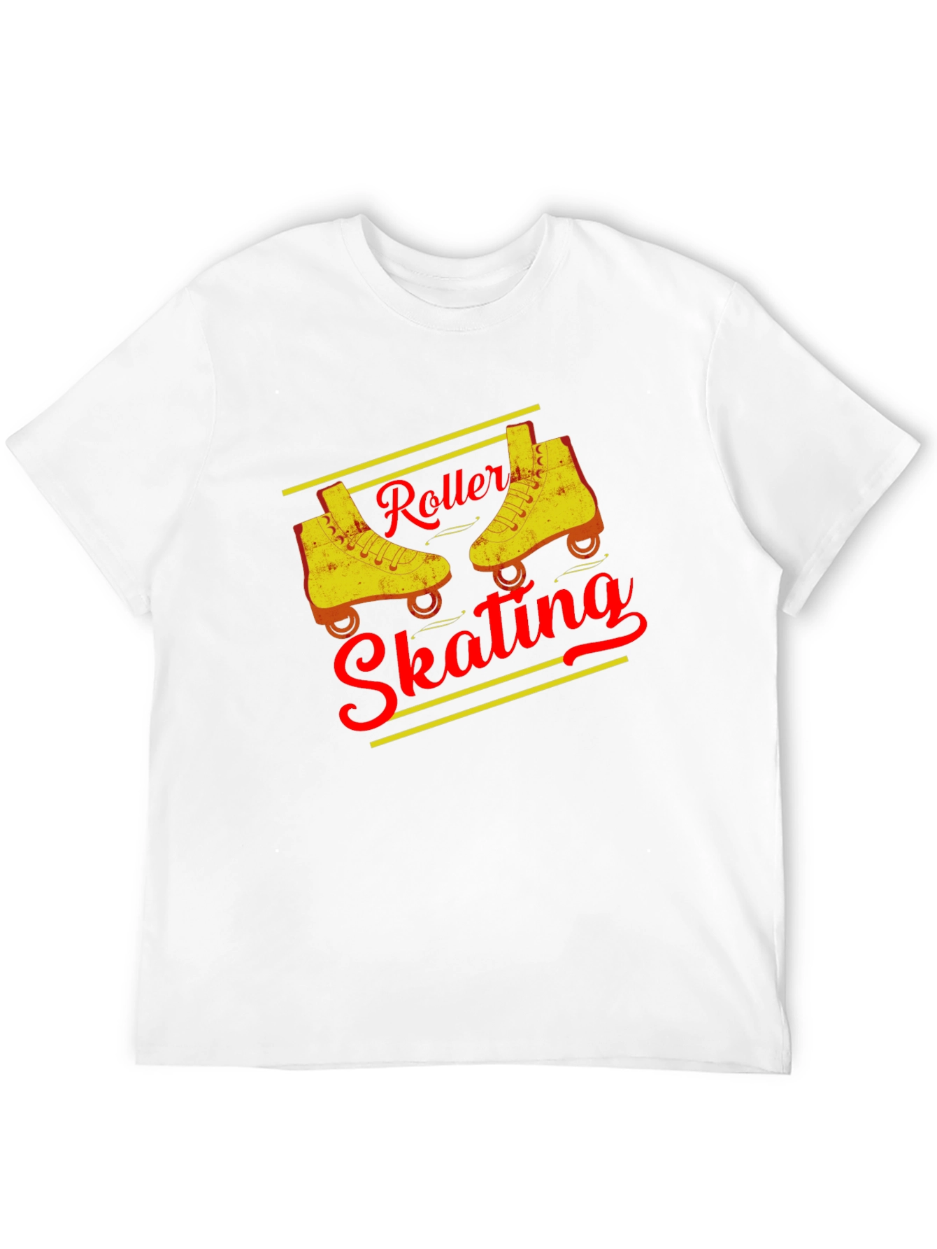 Black Vintage Roller Skating T-Shirt view 12